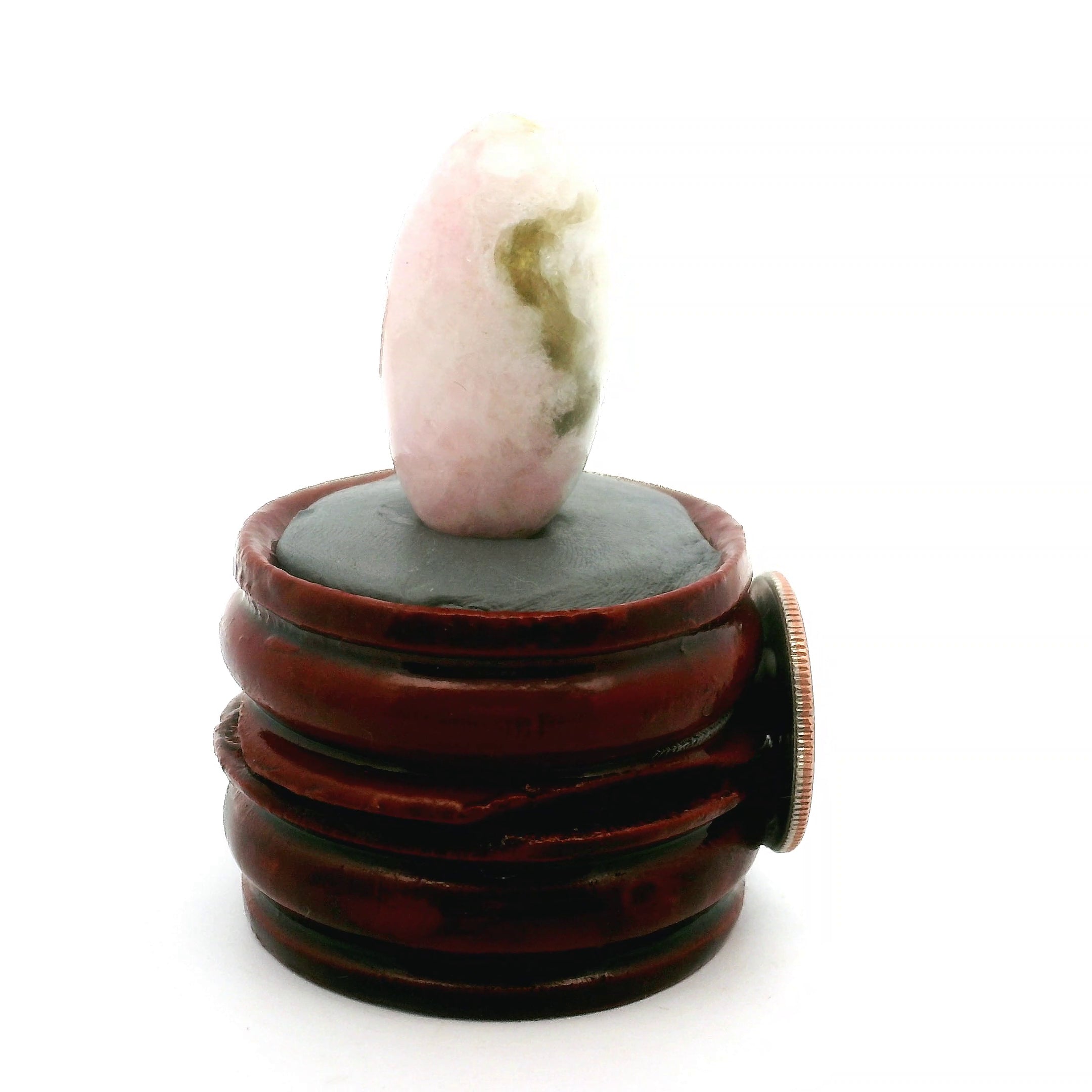 Tugtupite Lingam for Joy, Manifestation, Romance, Relationship Healing and Good Luck