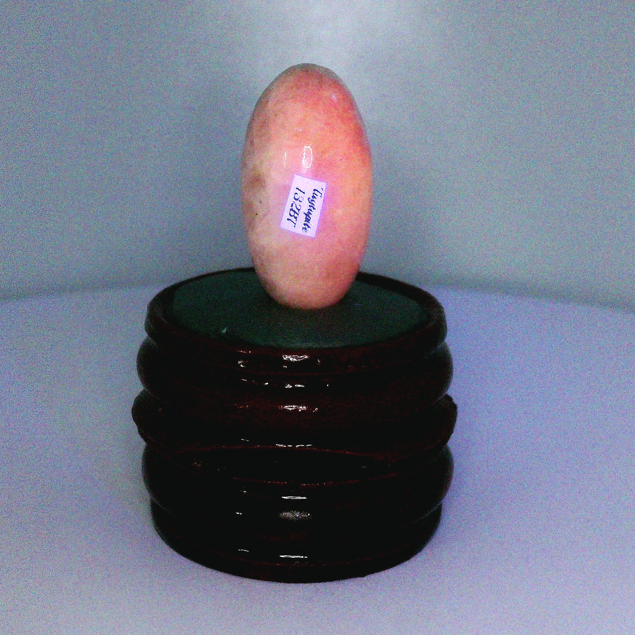 Tugtupite Lingam for Joy, Manifestation, Romance, Relationship Healing and Good Luck
