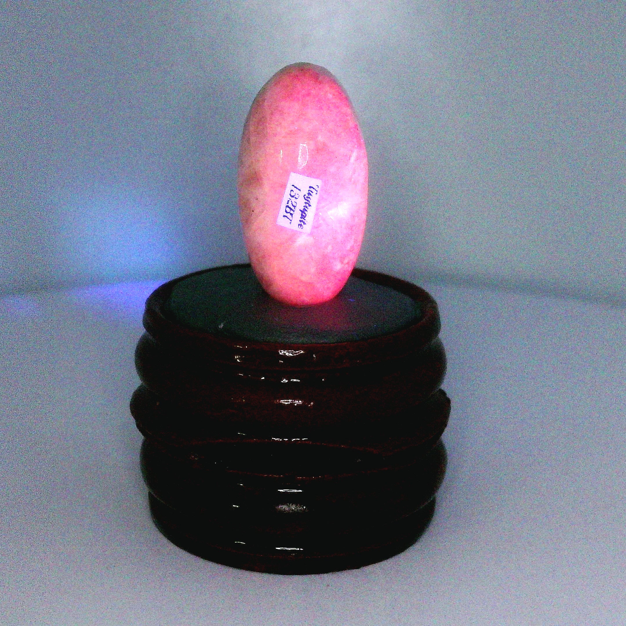 Tugtupite Lingam for Joy, Manifestation, Romance, Relationship Healing and Good Luck