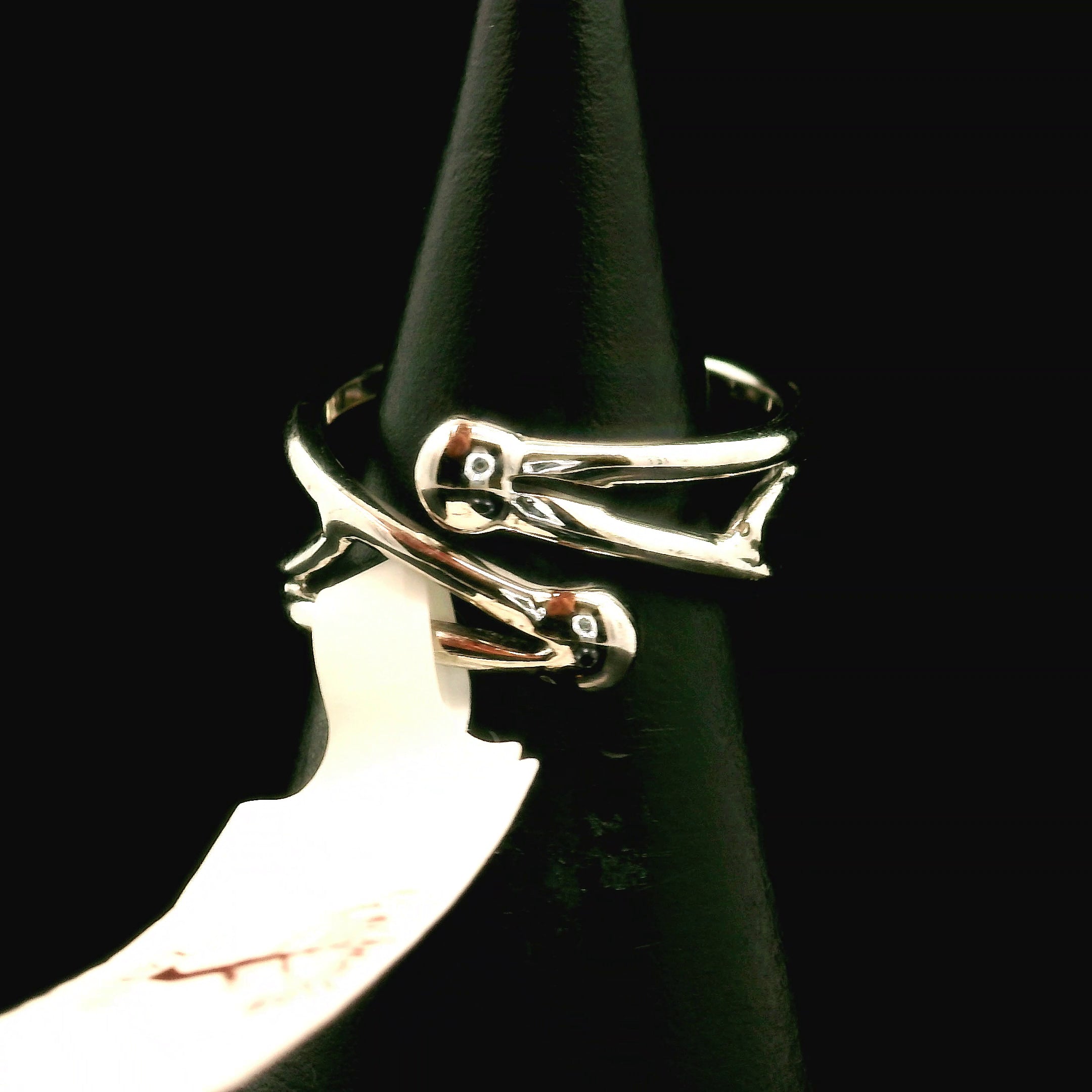 Mother of Pearl Midi Ring Cuff Adjustable Ring .925 Silver for Embracing your Feminine Power, Memory and Peace of Mind