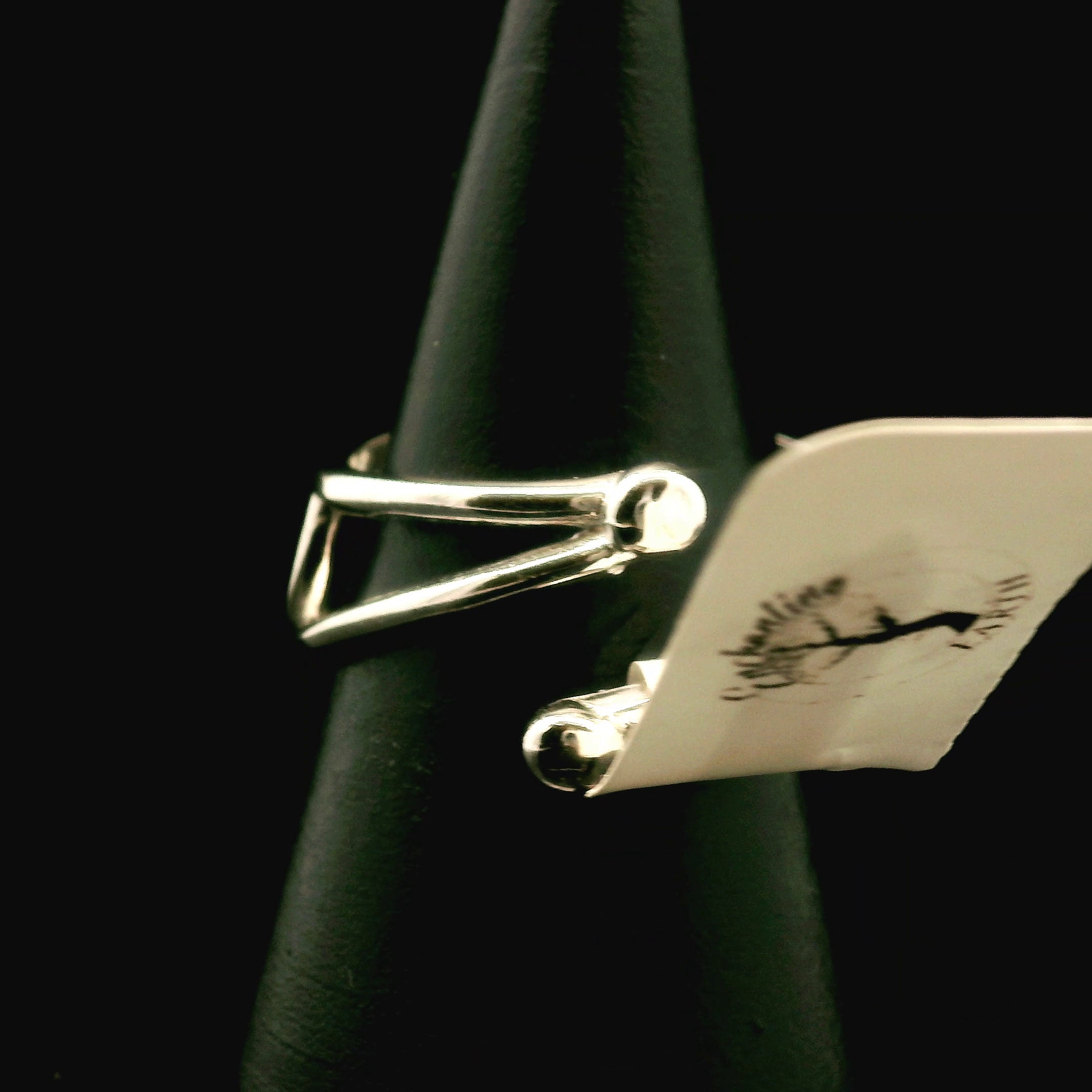 Orthoclase Cuff Ring 925 Silver for Hope, Peace and Transformation