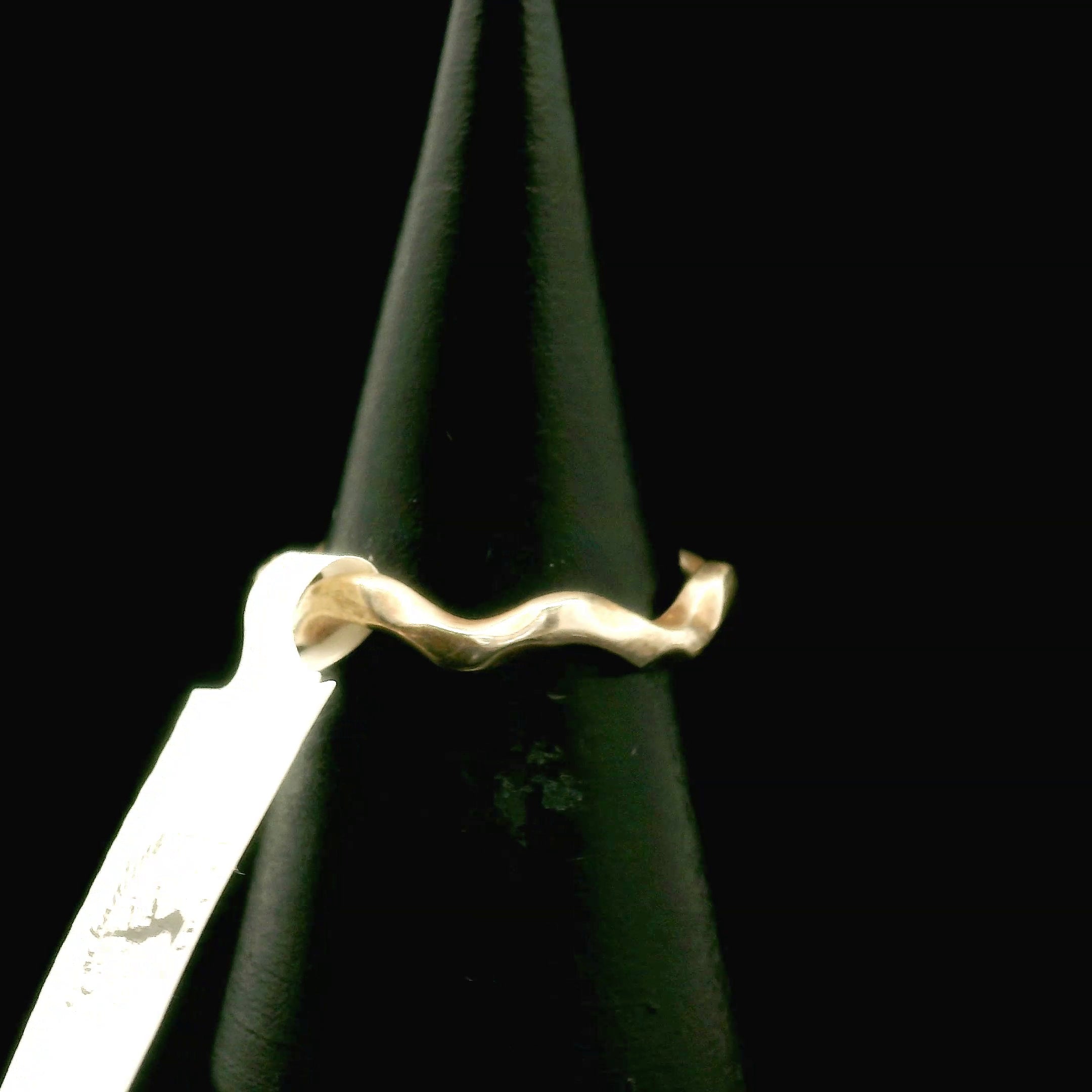 Black Tourmaline Ring .925 Silver for Protection and Energetic Purification