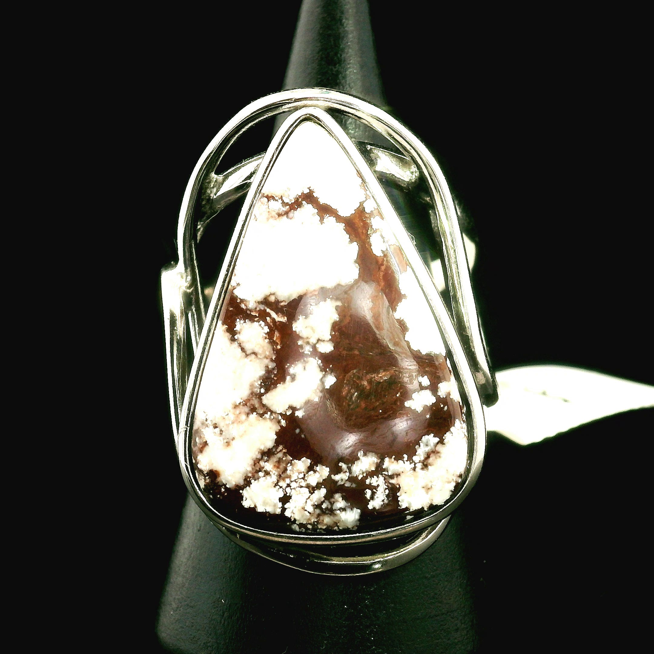 Wild Horse Cuff Ring .925 Silver for Grounding, Peace and Protection