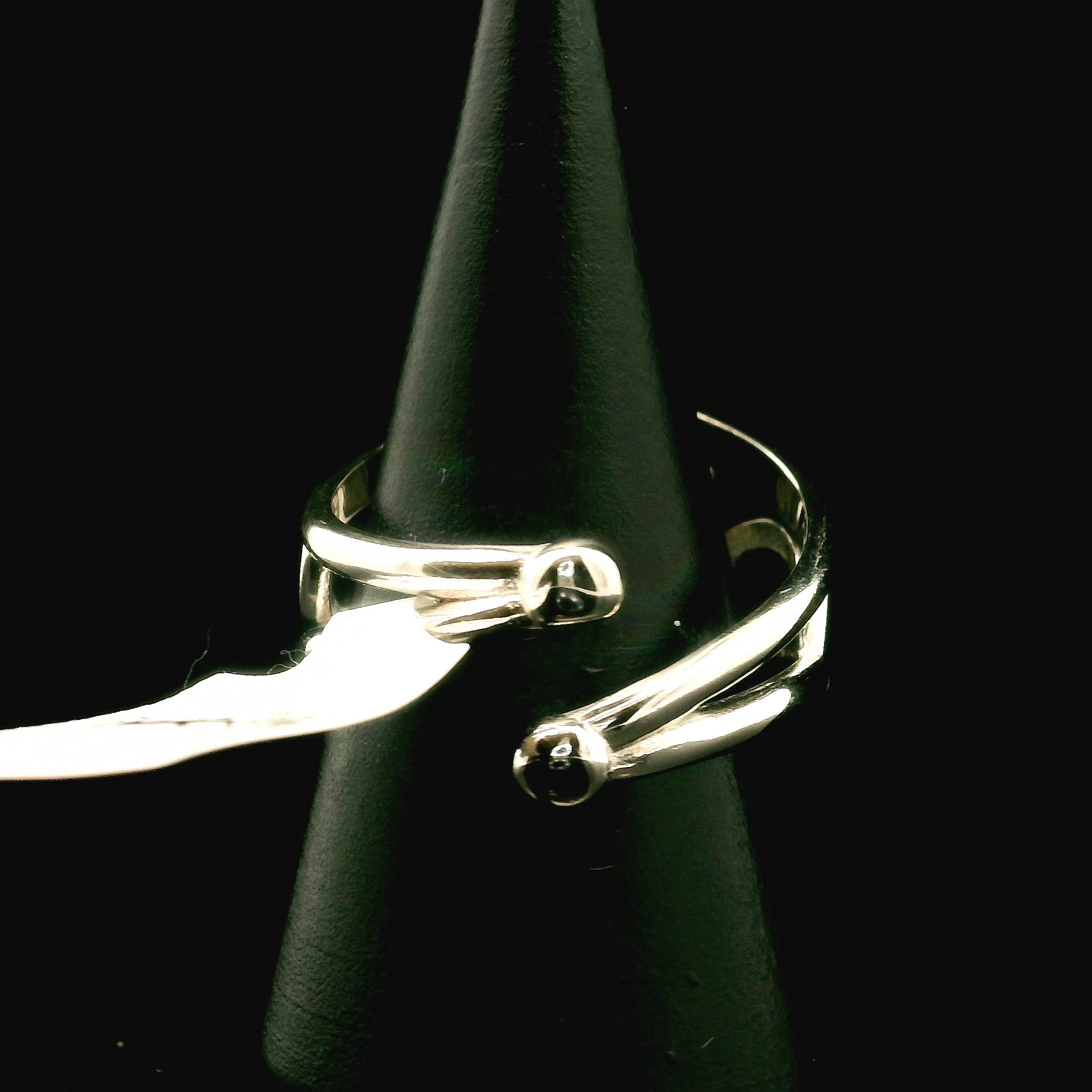 Wild Horse Cuff Ring .925 Silver for Grounding, Peace and Protection