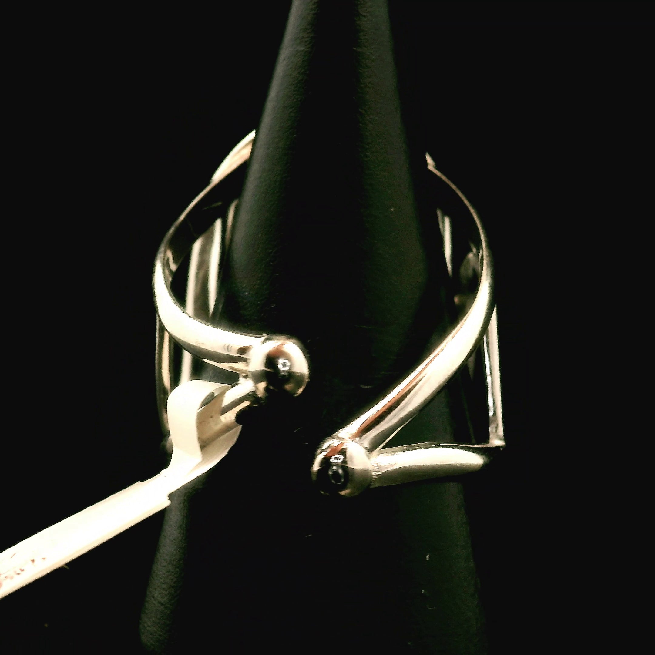 Druzy Quartz Cuff Ring .925 Silver for Healing, Intention Setting and Manifesting your Desires