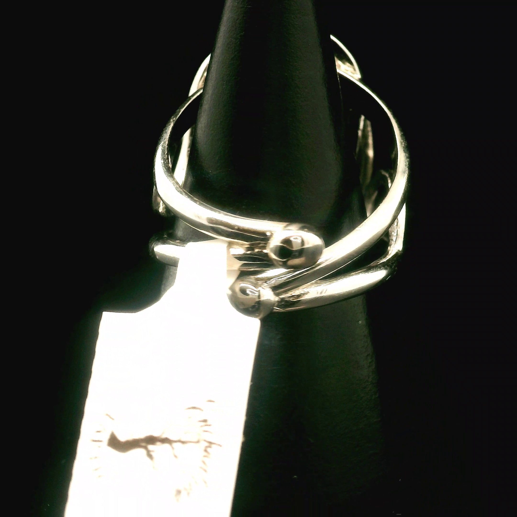 Enchanted Euphoralite Star Being Cuff Ring 925 Silver for Connection with Higher Realms, Intuition, Good Luck and Creation of your Dream Life