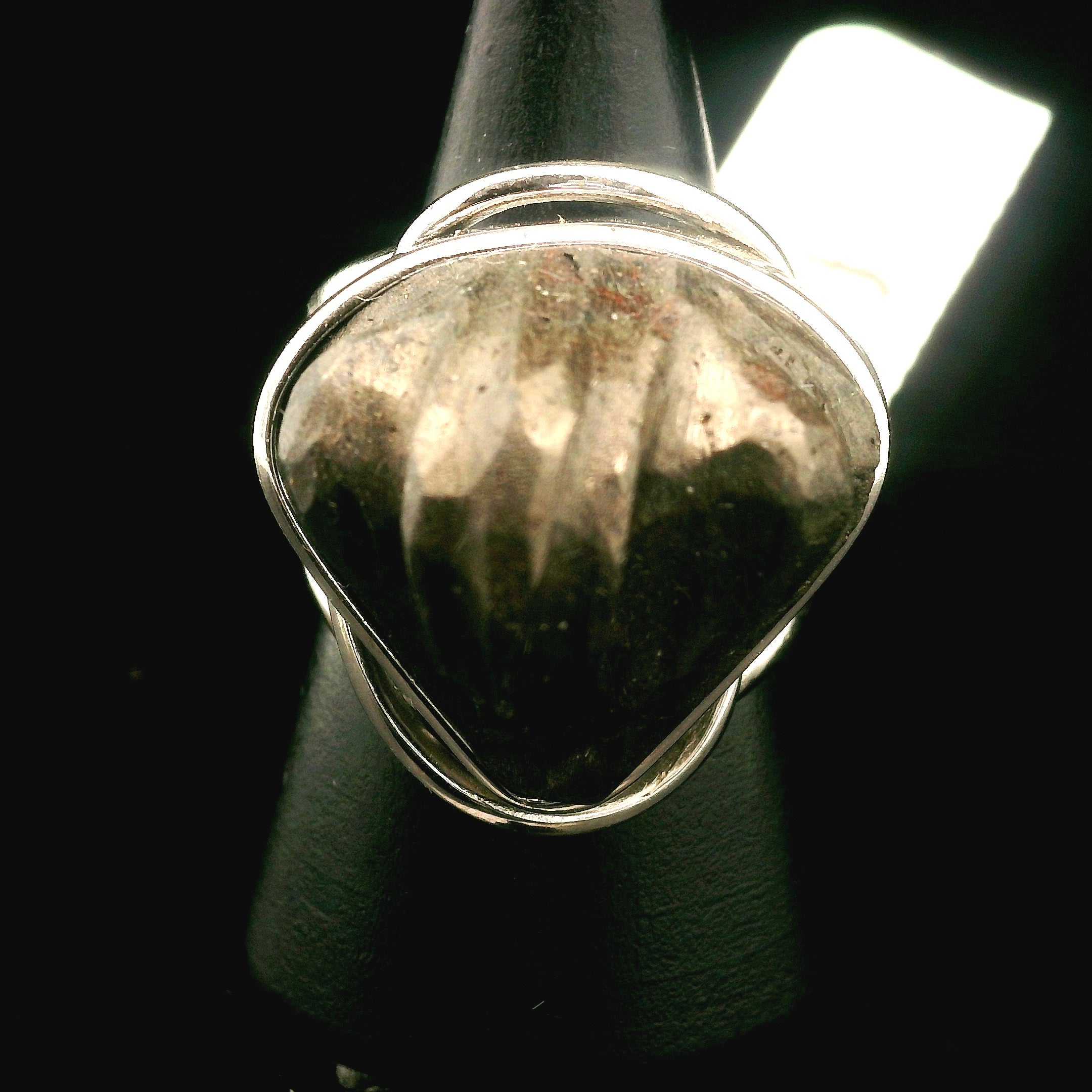 Alienite Star Being Cuff Ring 925 Silver