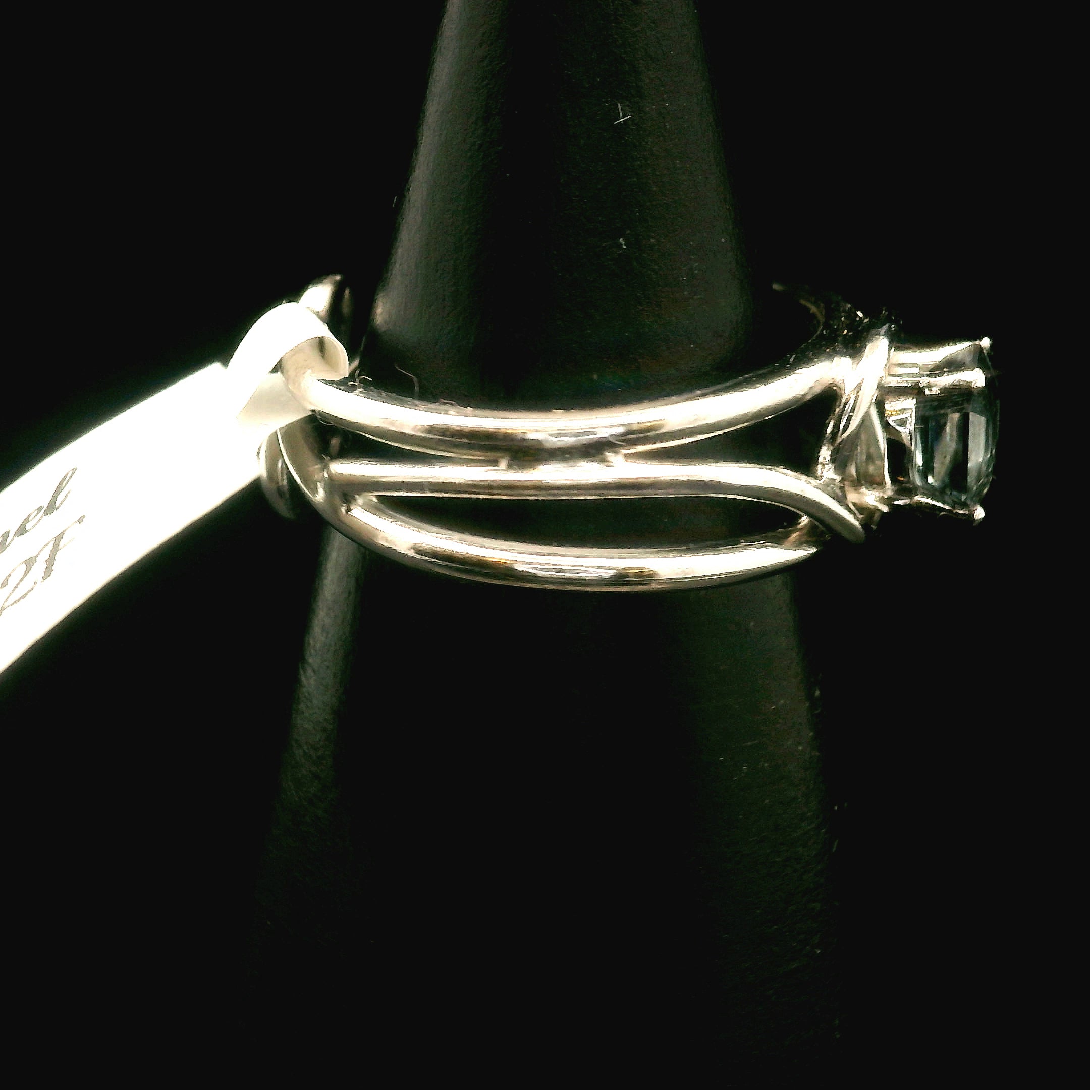 Spinel Cuff Ring .925 Silver for Emotional Healing, Love, Loyalty & Motivation