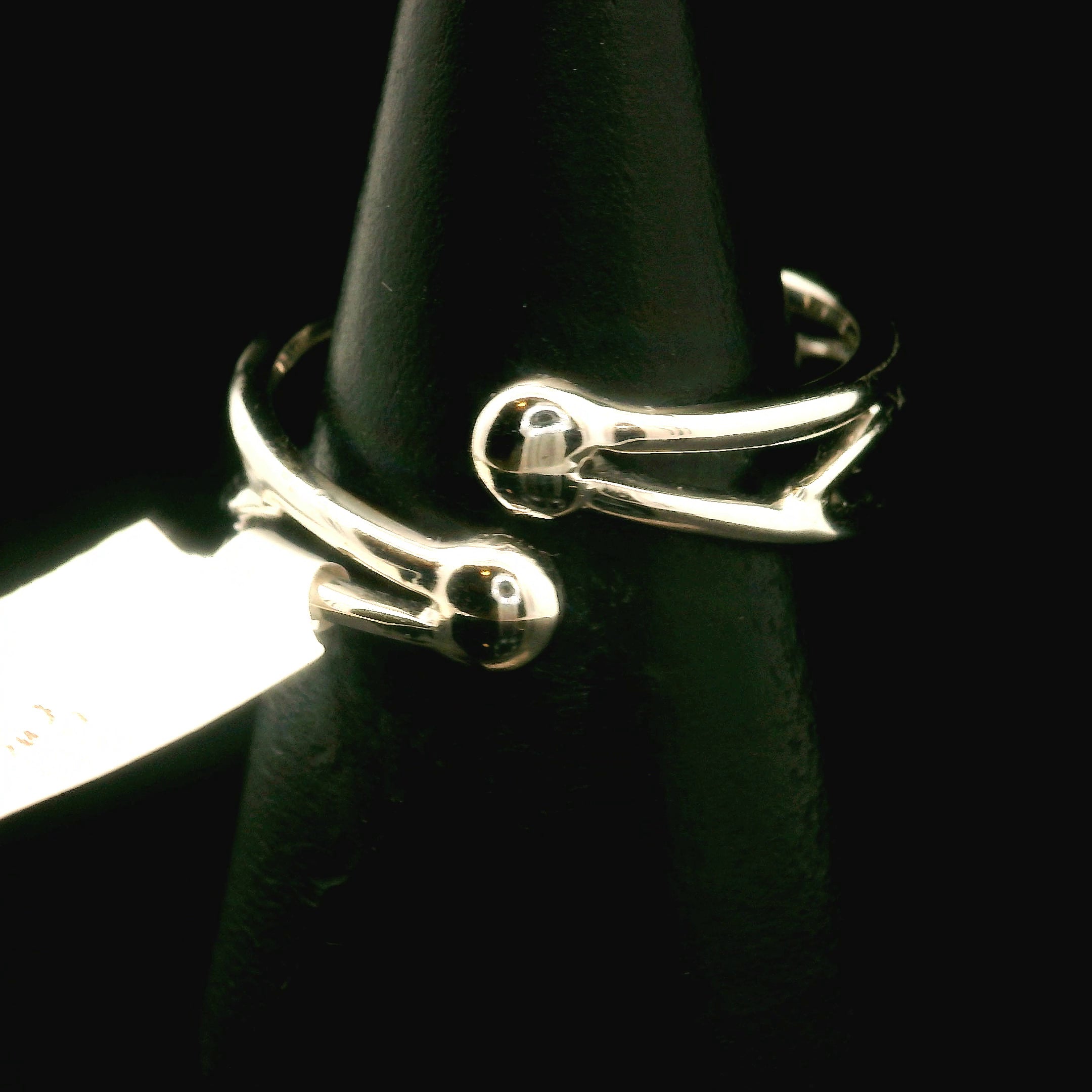 Oregon Sunstone Cuff Ring .925 Silver for Confidence and Strength