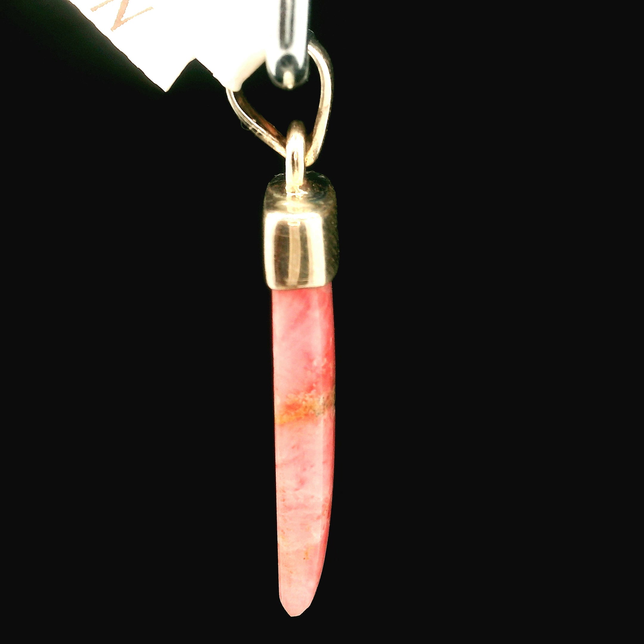 Tugtupite Pendant 925 Silver for Joy, Love and Empowerment