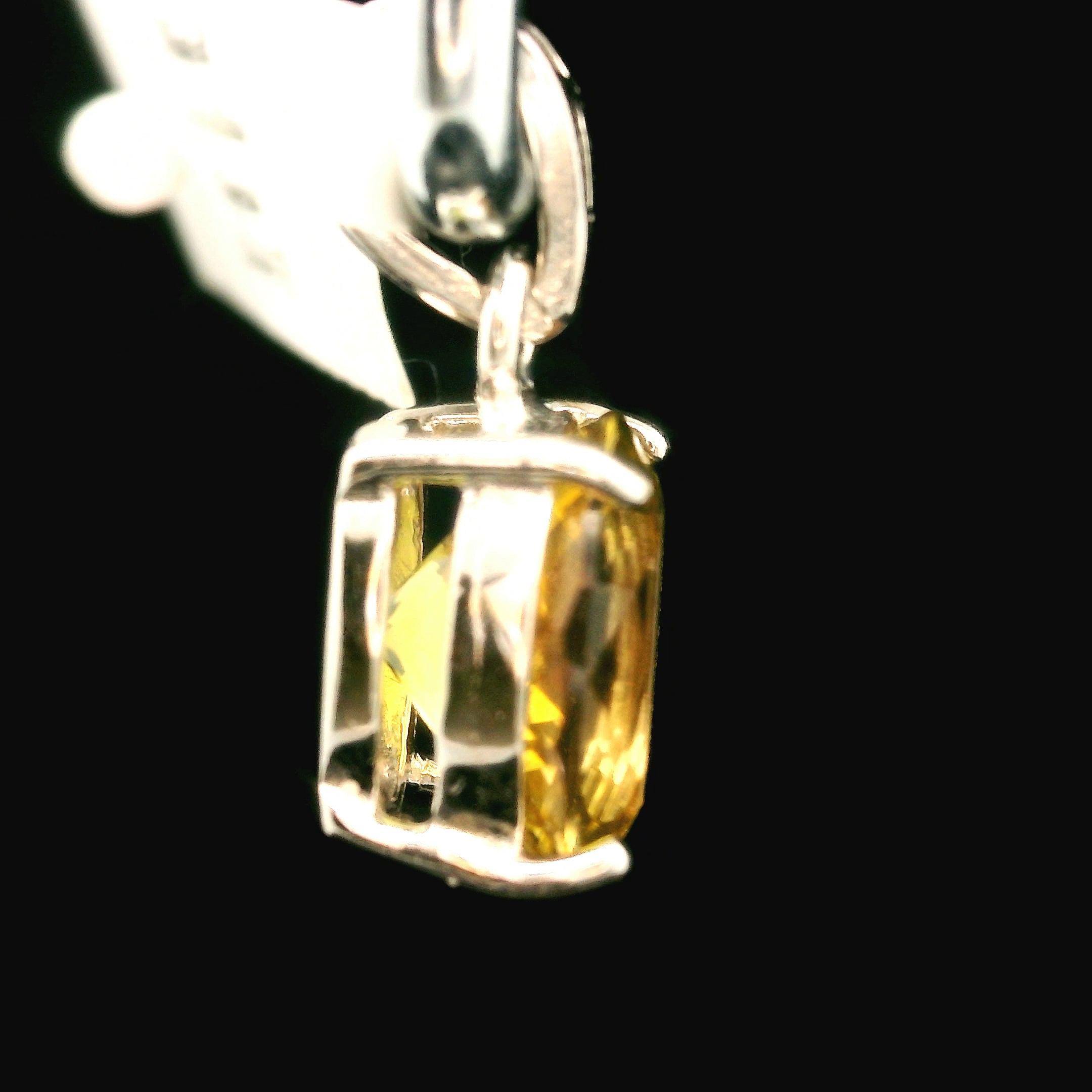 Magical Tourmaline Pendant .925 Silver for Awareness, Communication and Meditation