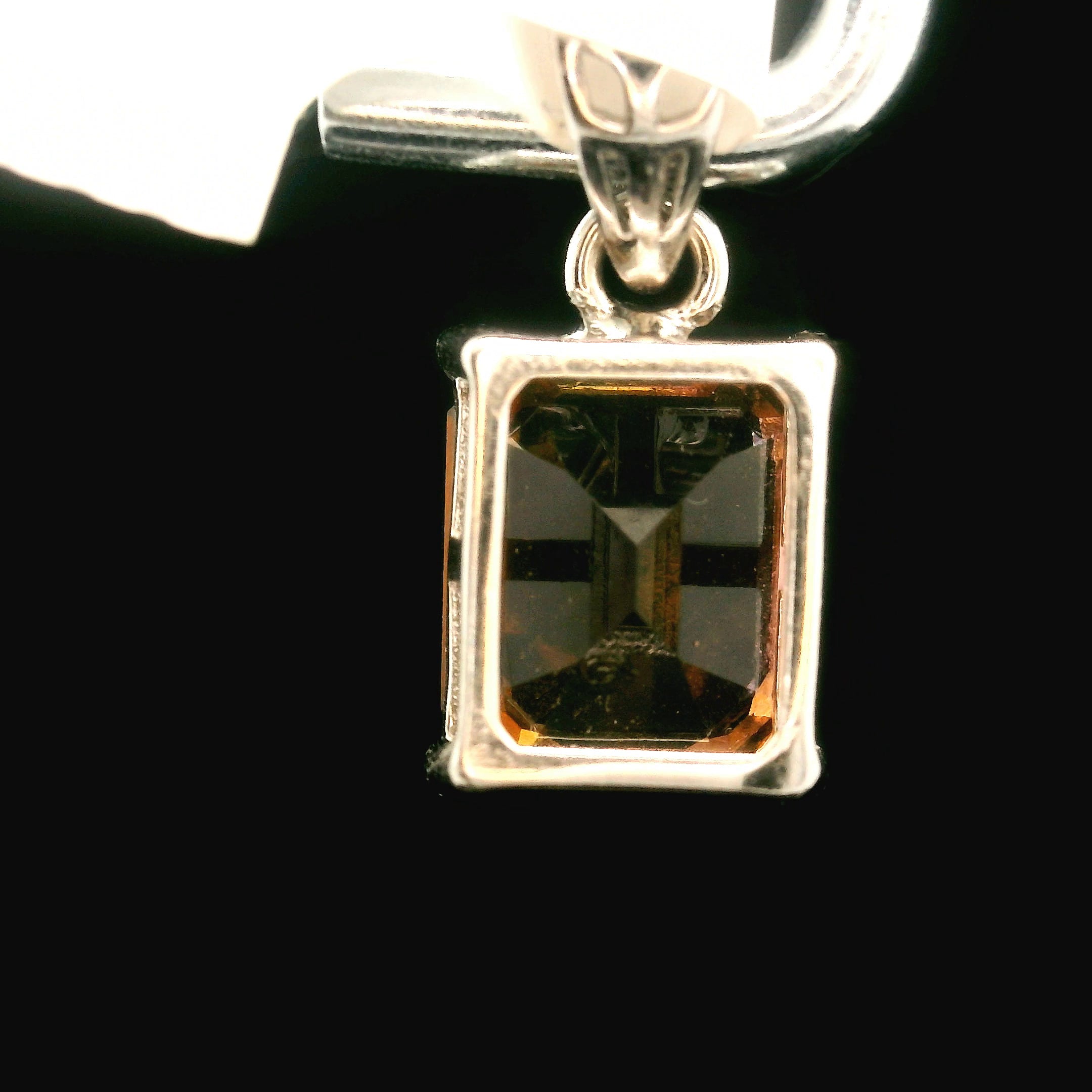 Magical Tourmaline Pendant .925 Silver for Awareness, Communication and Meditation