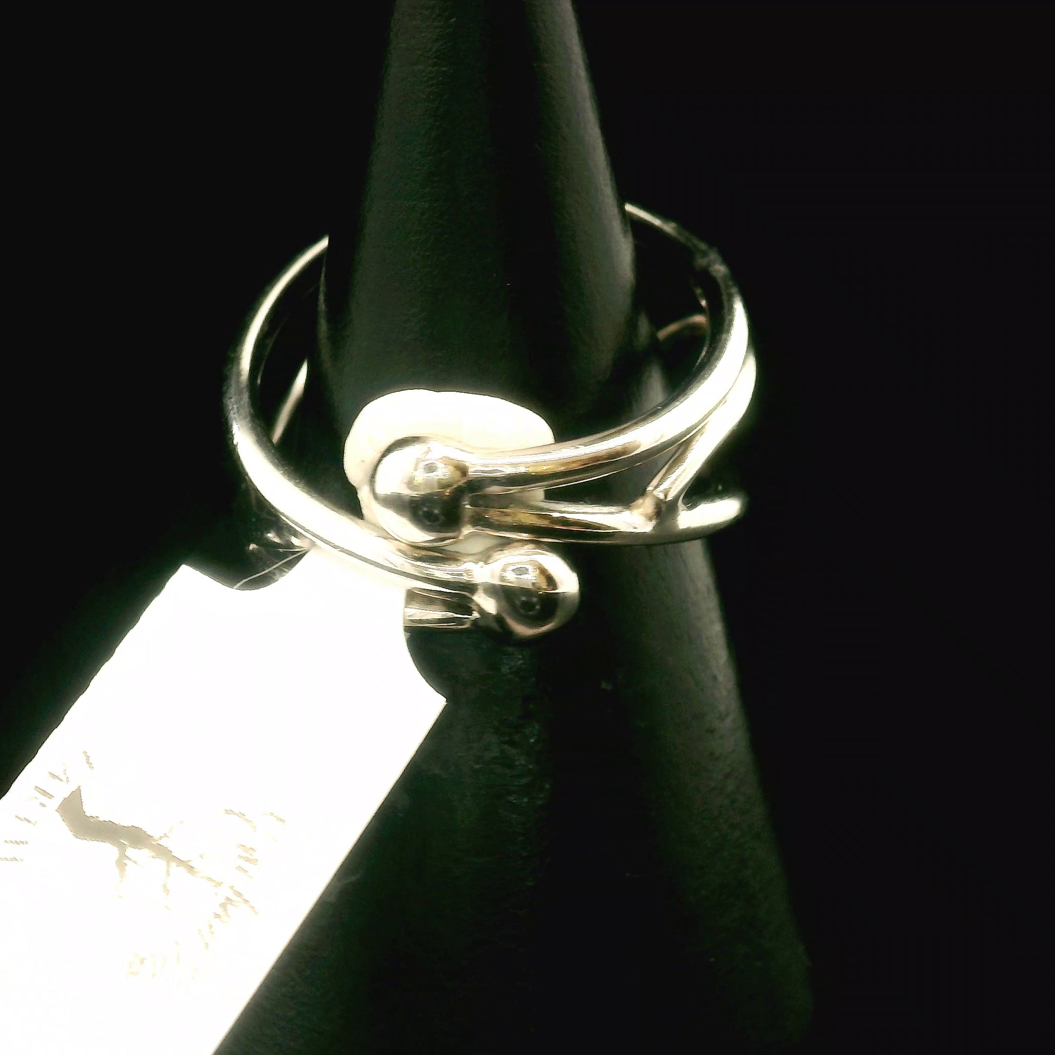 Lepidocrocite Phantom in Quartz DT Ring Cuff .925 Silver for Harmonizing Relationships and Emotional Healing