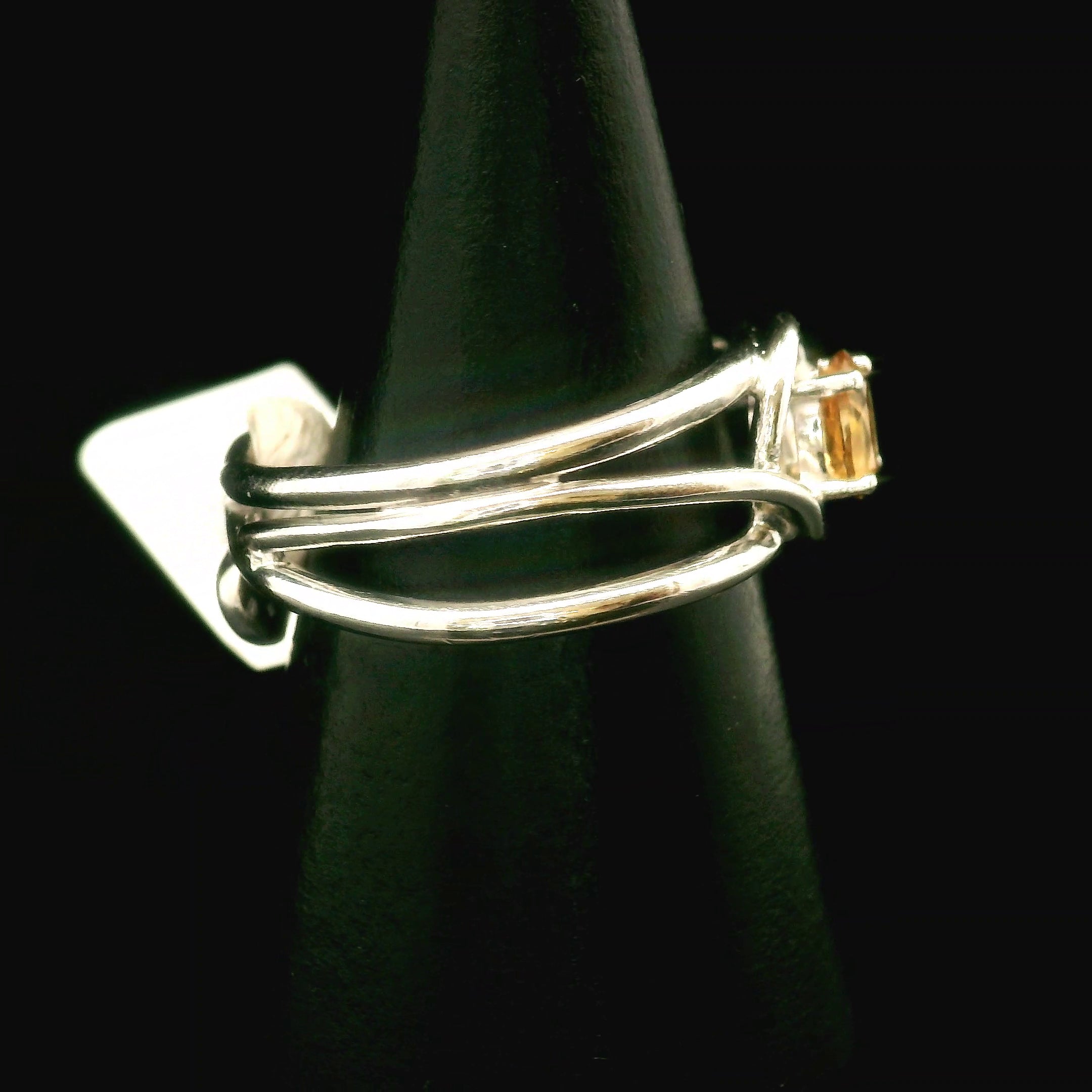 Dolomite Cuff Ring 925 Silver for Chakra Alignment and Energy Cleansing
