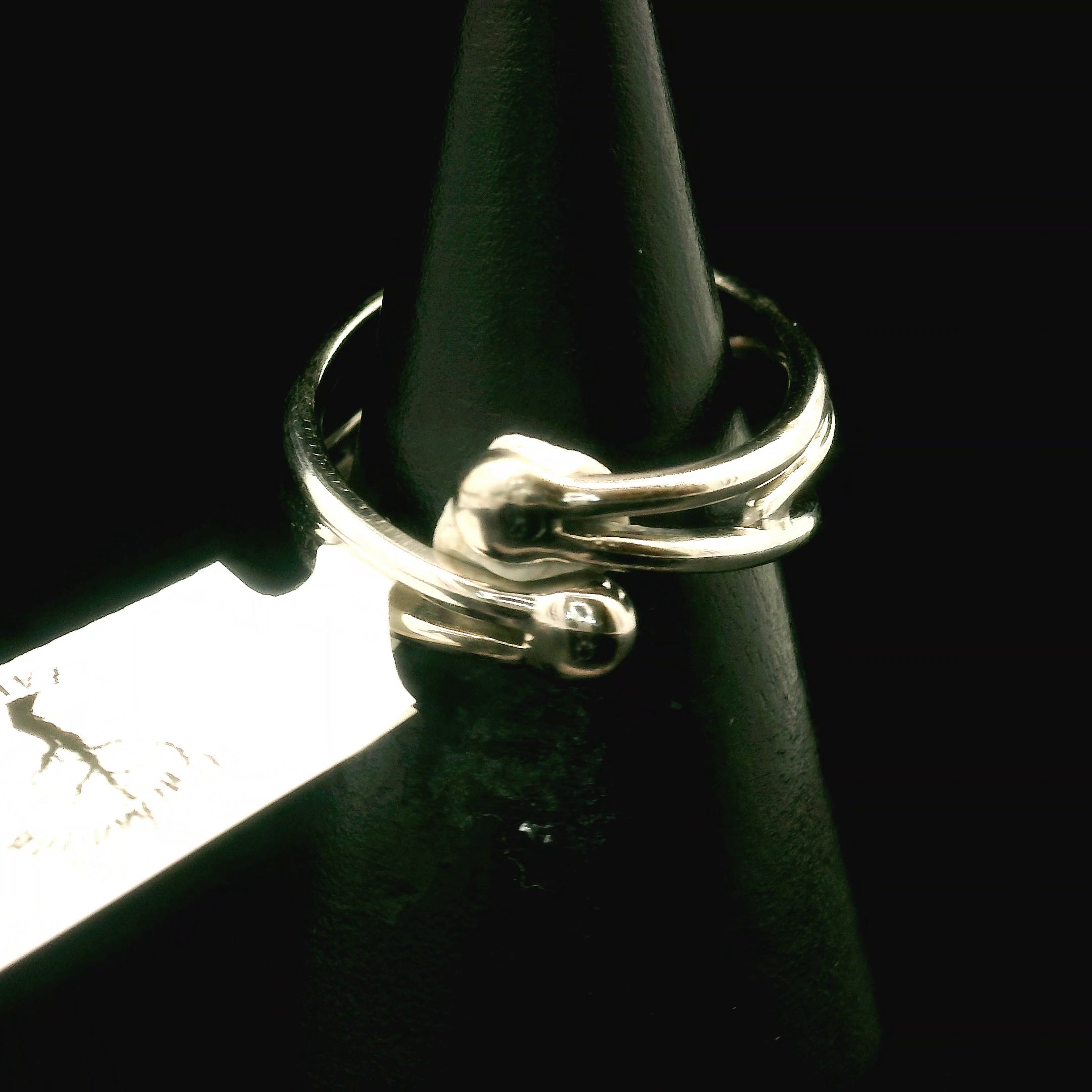 Pyrite Midi Cuff Ring .925 Silver for Luck & Manifestation