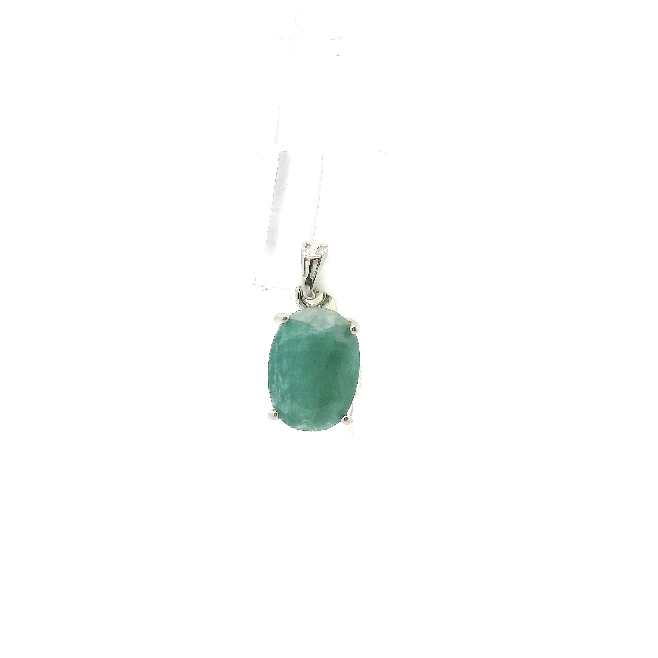 Grandidierite Pendant .925 Silver for Enhancing Intuitive Communication