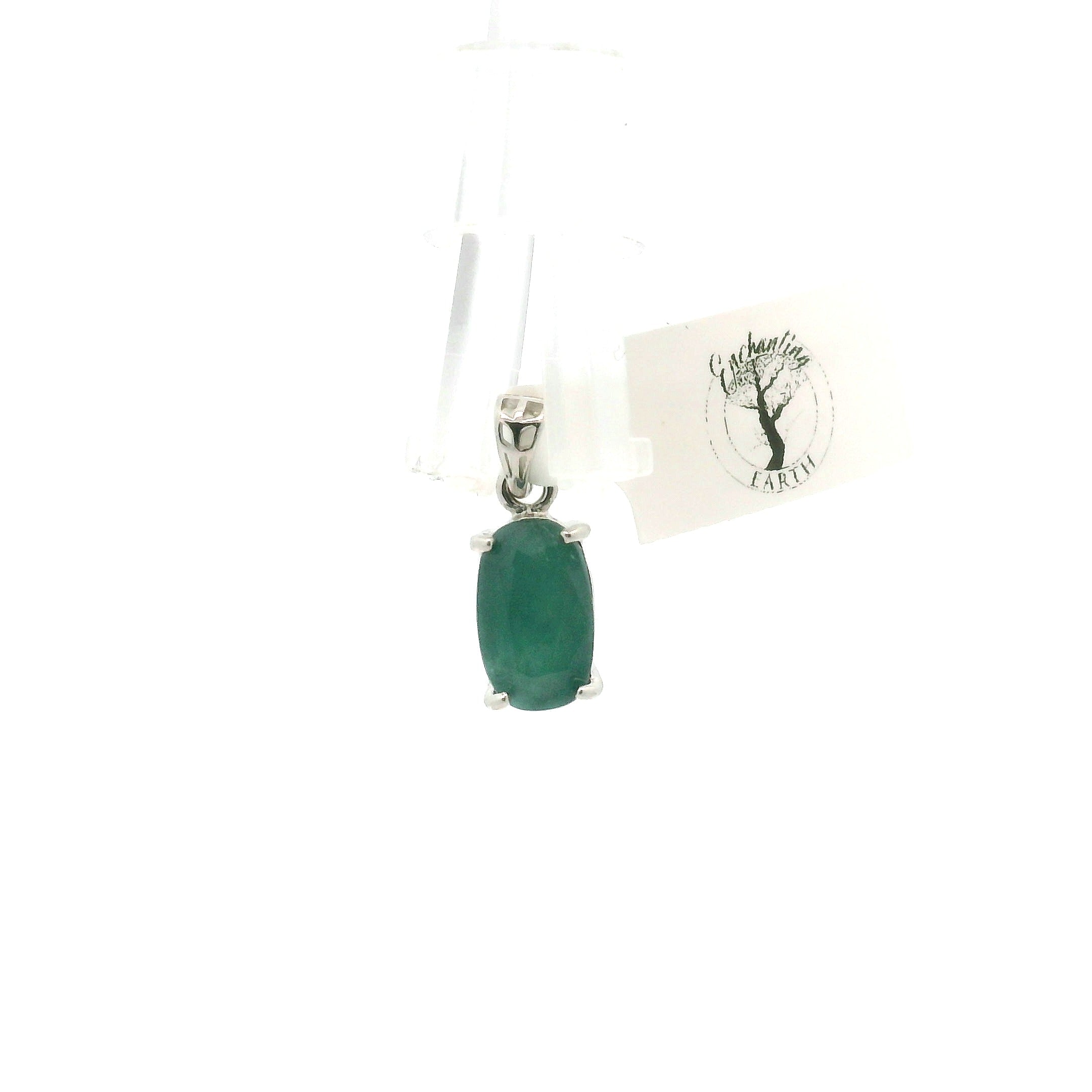 Grandidierite Pendant .925 Silver for Enhancing Intuitive Communication