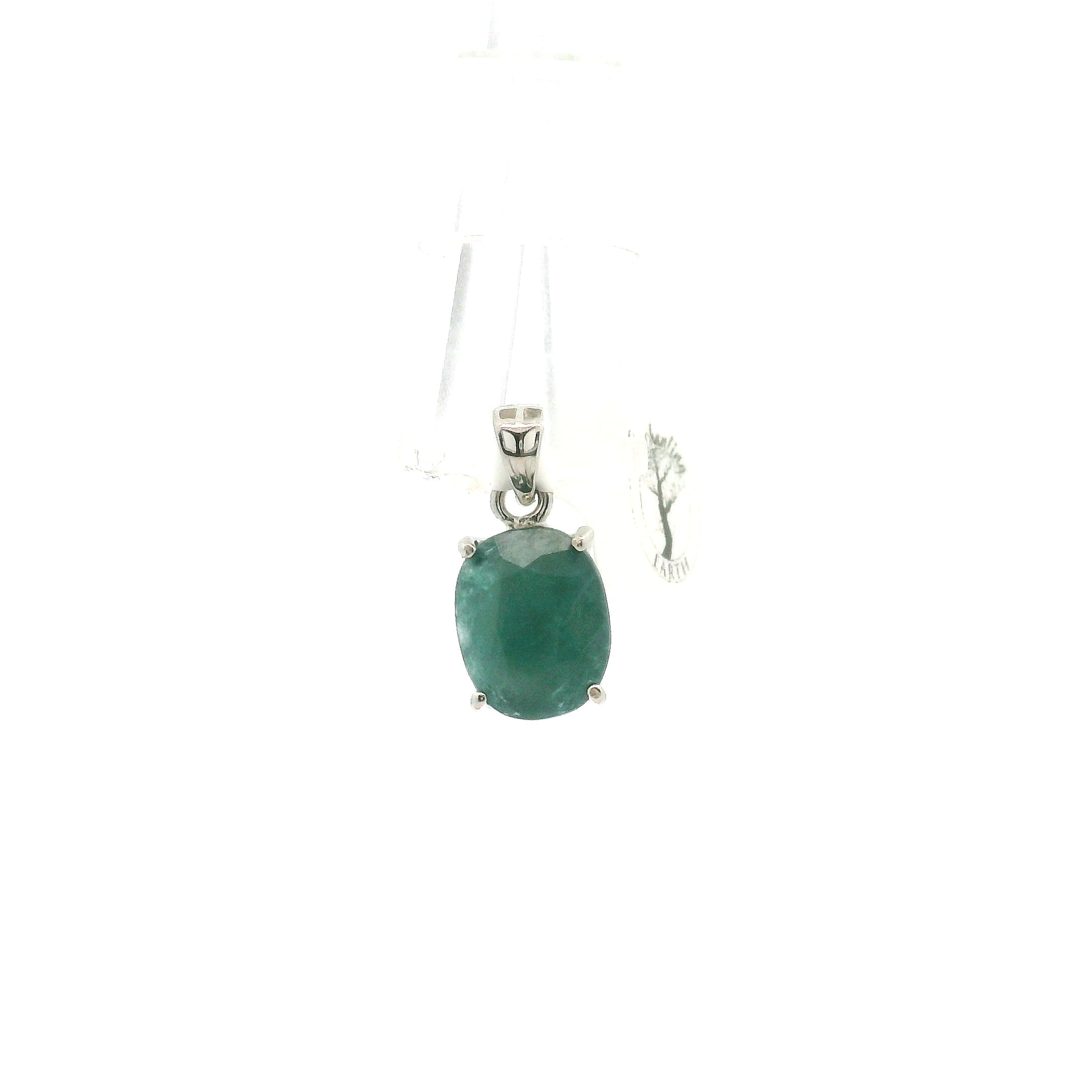 Grandidierite Pendant .925 Silver for Enhancing Intuitive Communication