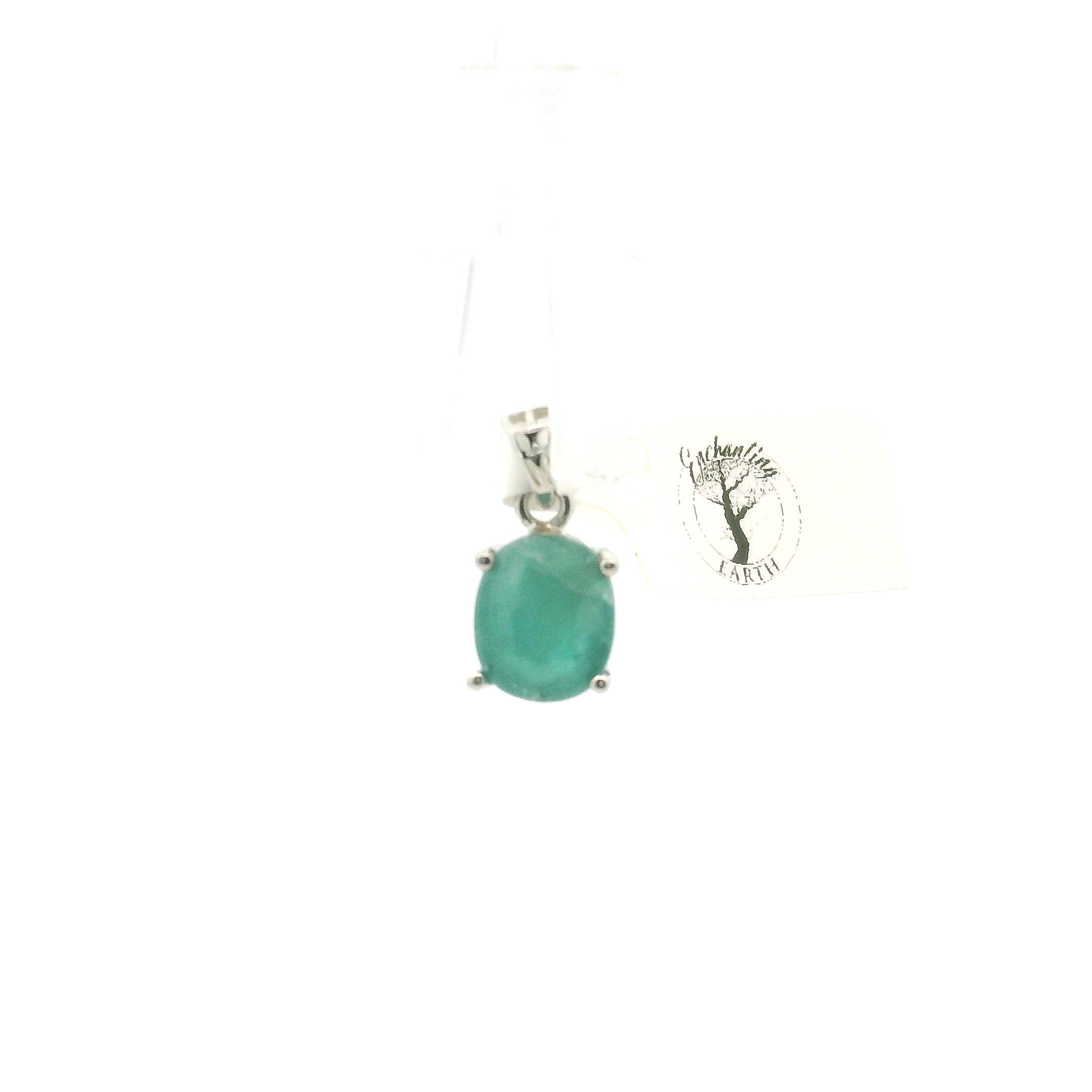 Grandidierite Pendant .925 Silver for Enhancing Intuitive Communication