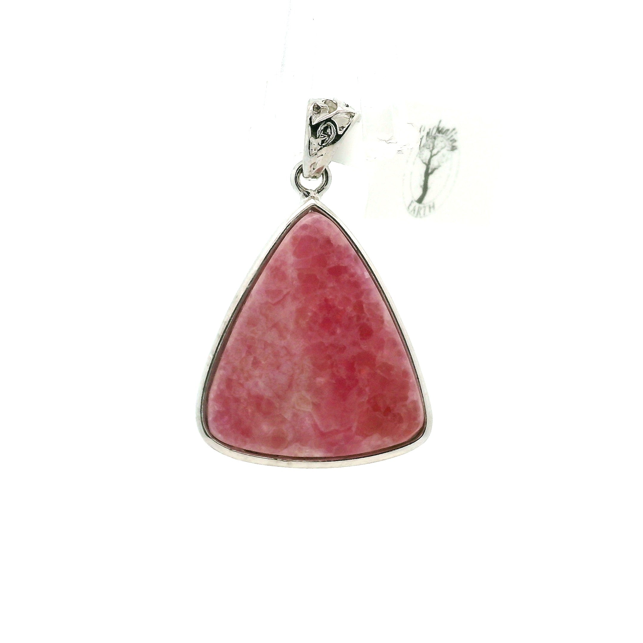 Cobalto Calcite Pendant .925 Silver for Compassion, Emotional Healing, Harmony and Forgiveness