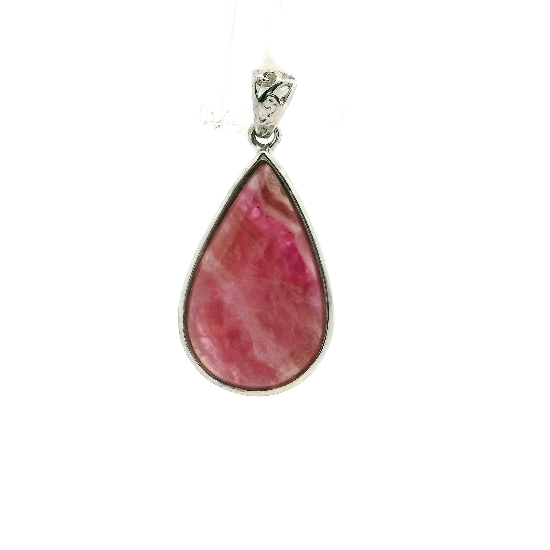 Cobalto Calcite Pendant .925 Silver for Compassion, Emotional Healing, Harmony and Forgiveness