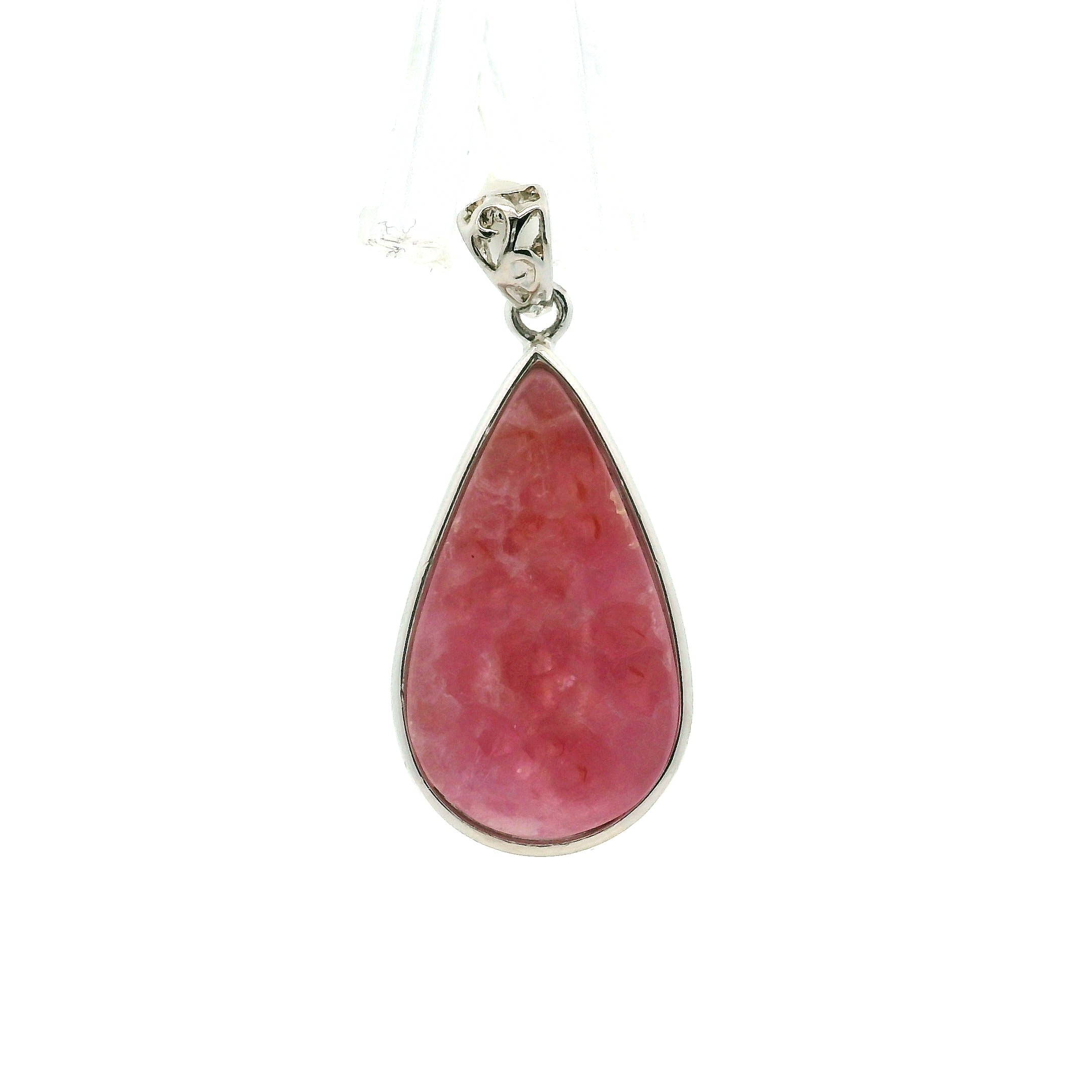 Cobalto Calcite Pendant .925 Silver for Compassion, Emotional Healing, Harmony and Forgiveness
