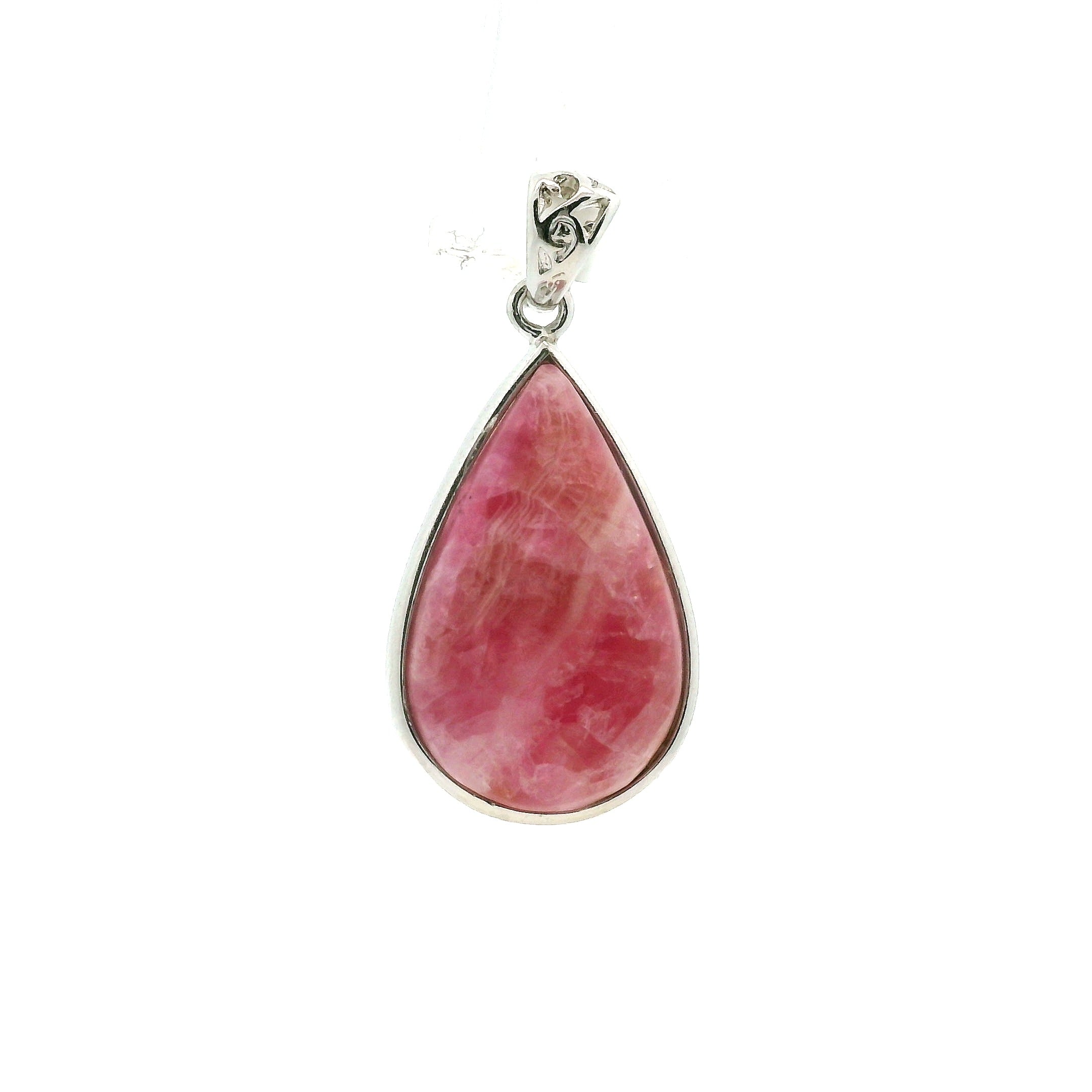 Cobalto Calcite Pendant .925 Silver for Compassion, Emotional Healing, Harmony and Forgiveness