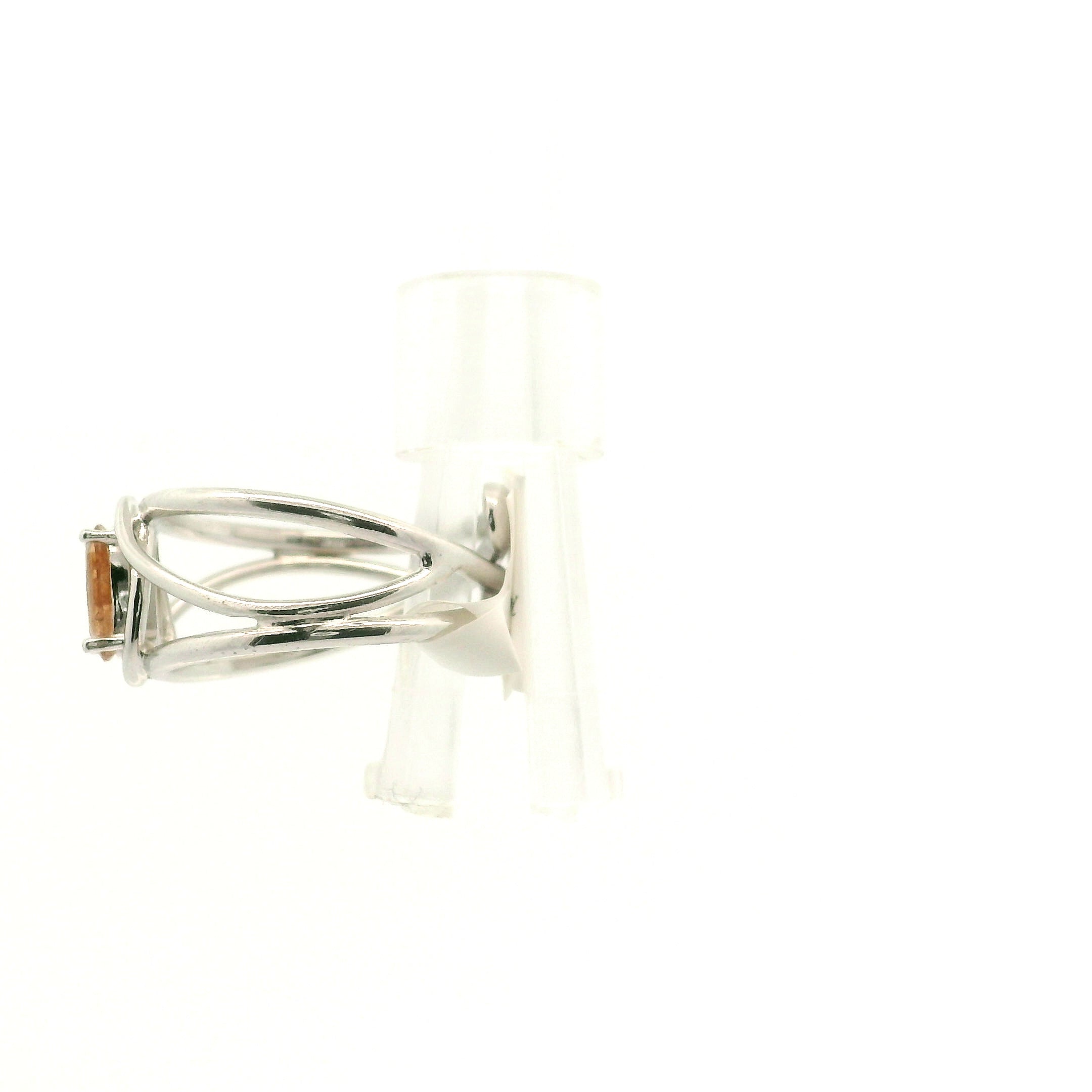 Eosphorite Cuff Ring .925 Silver for Empowerment, Grounding and Protection