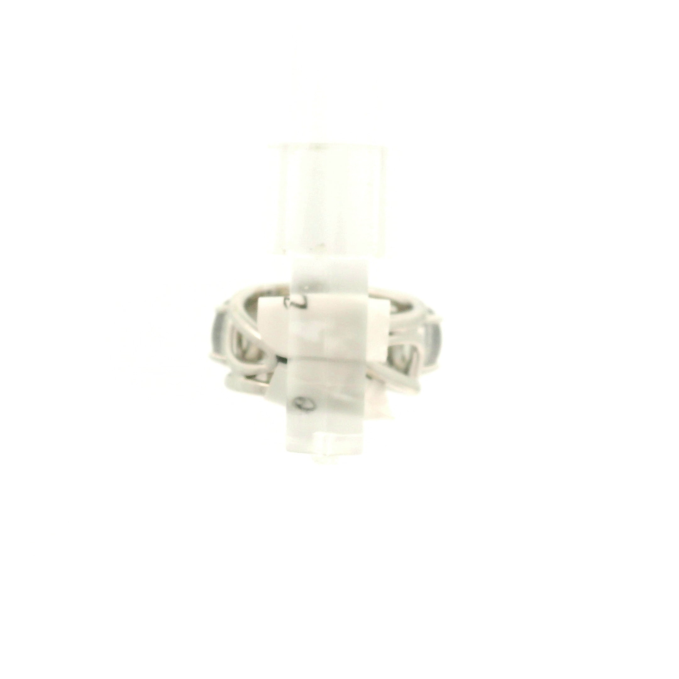 Multi Stone Oval Cut Stacker Cuff Ring .925 Silver for Healing, Intention Setting and Manifesting your Desires