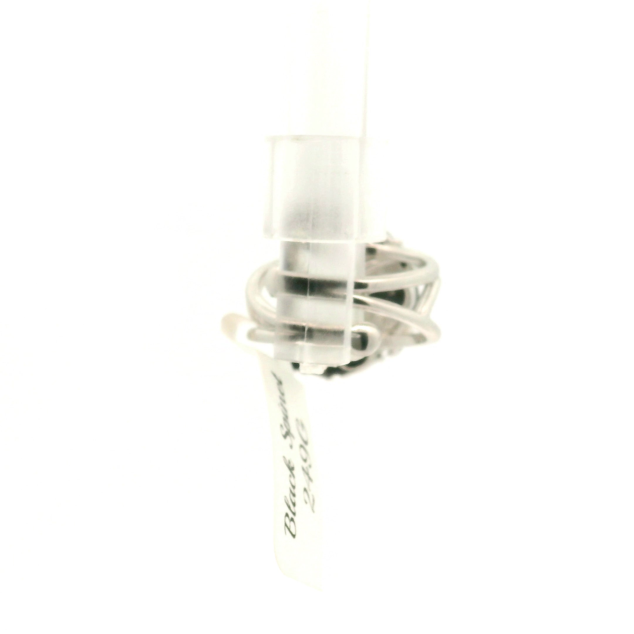 Moon Cuff Ring .925 Silver for Higher Levels of Awareness, Peaceful Communication and Clarity