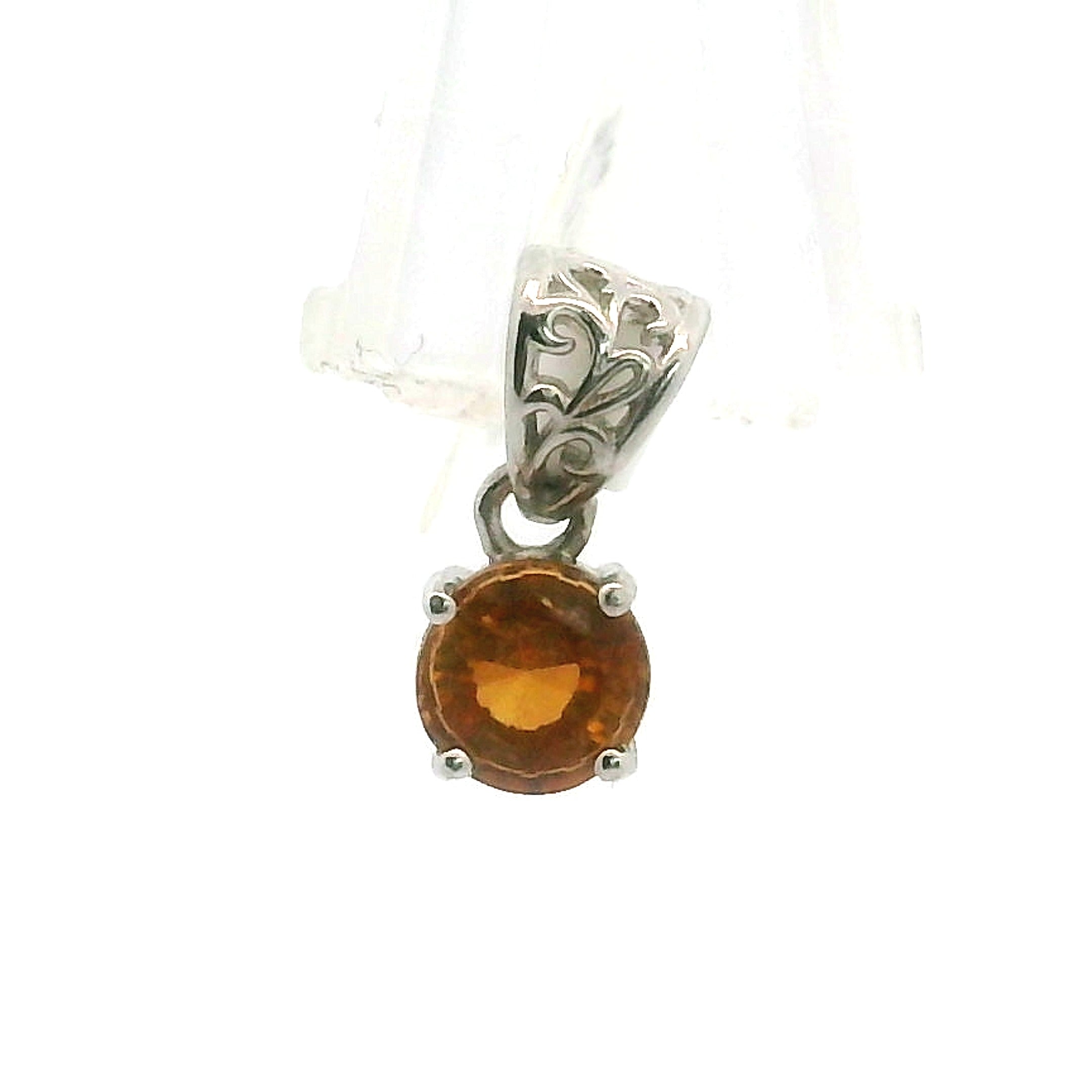 Clinohumite Pendant for Good Luck, Prosperity and Protection