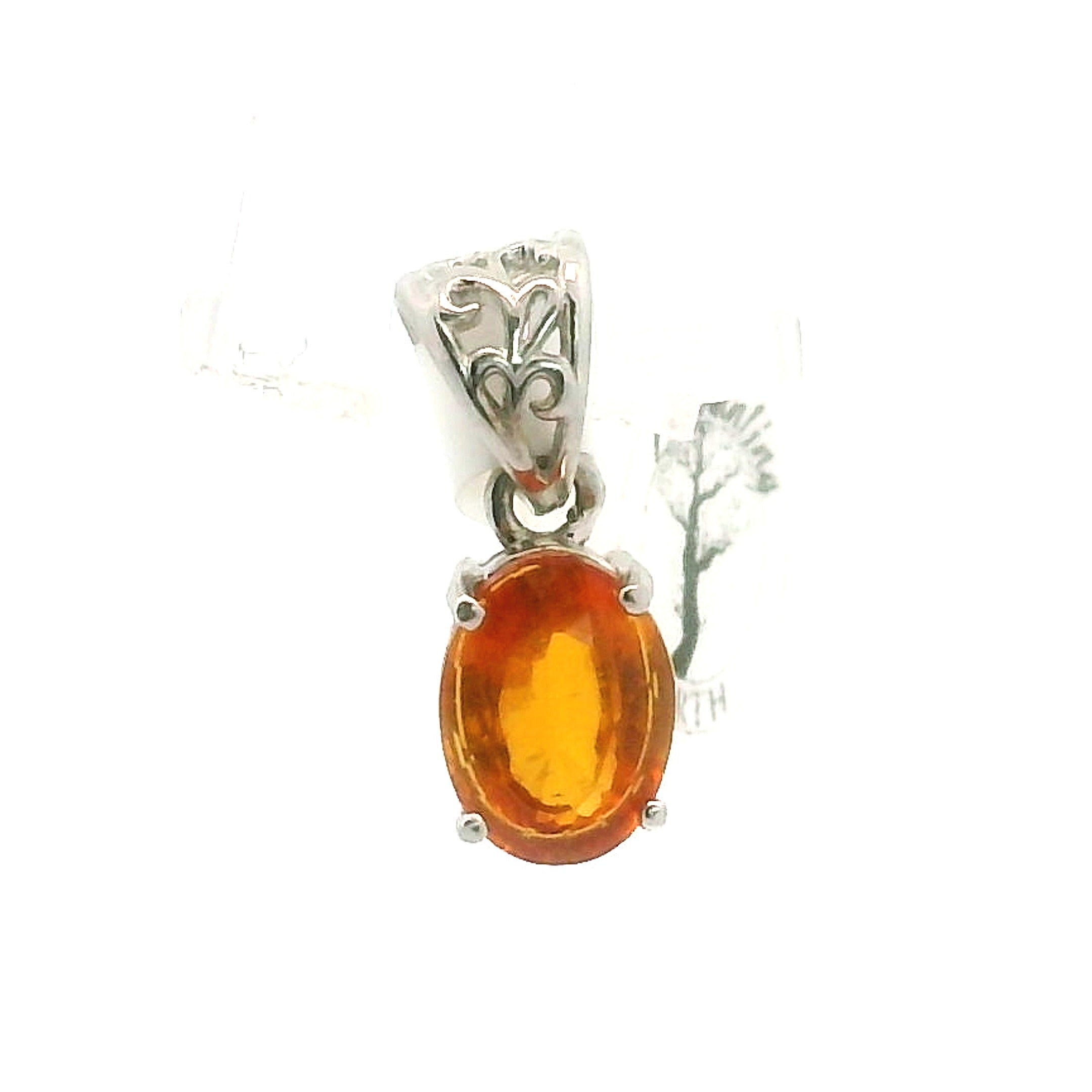 Clinohumite Pendant for Good Luck, Prosperity and Protection