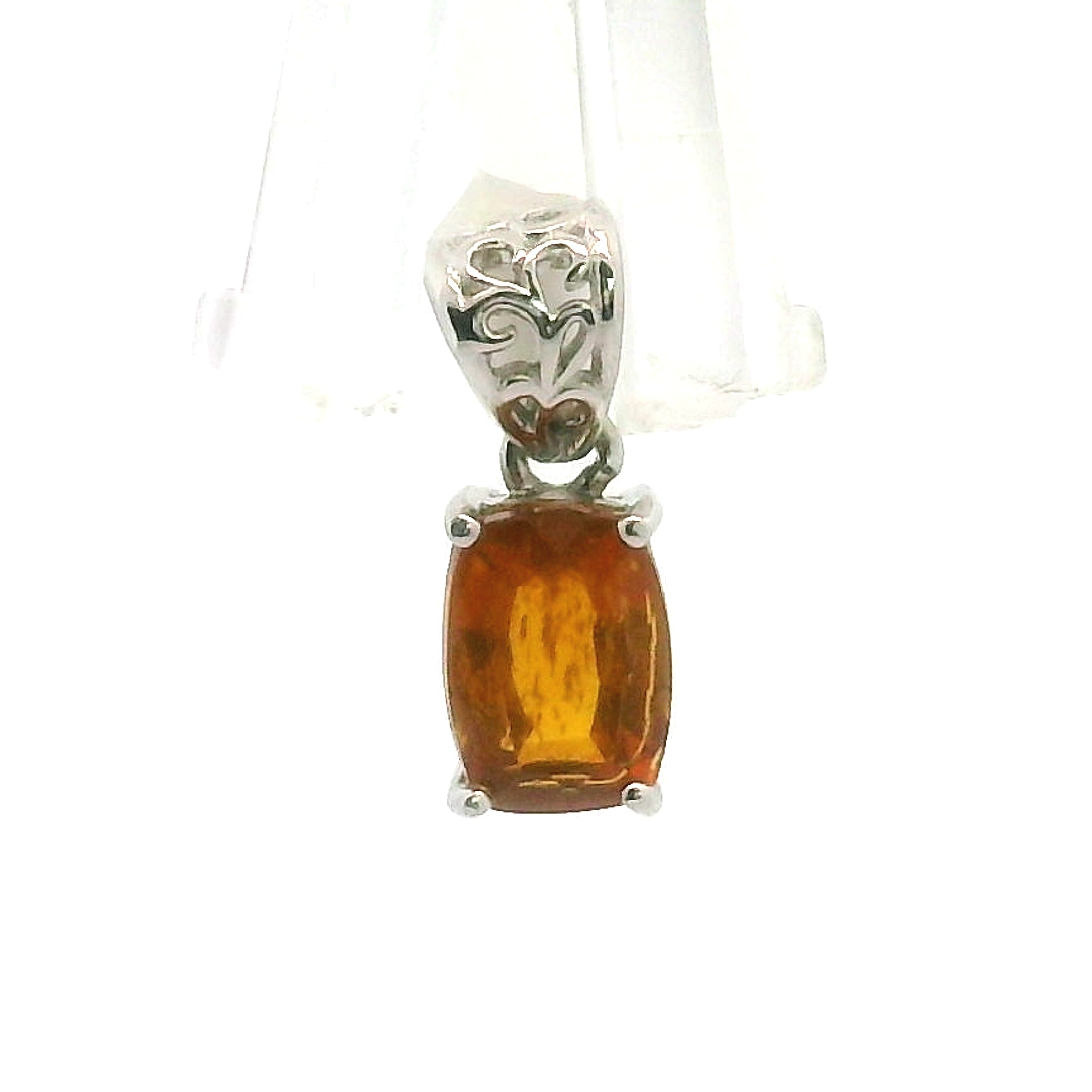 Clinohumite Pendant for Good Luck, Prosperity and Protection