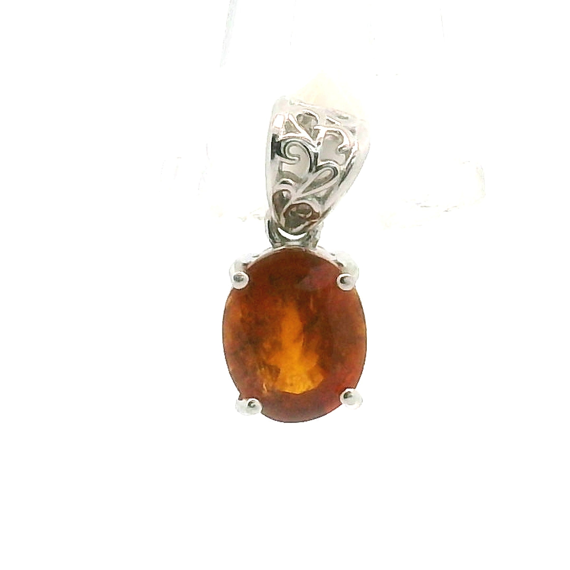 Clinohumite Pendant for Good Luck, Prosperity and Protection