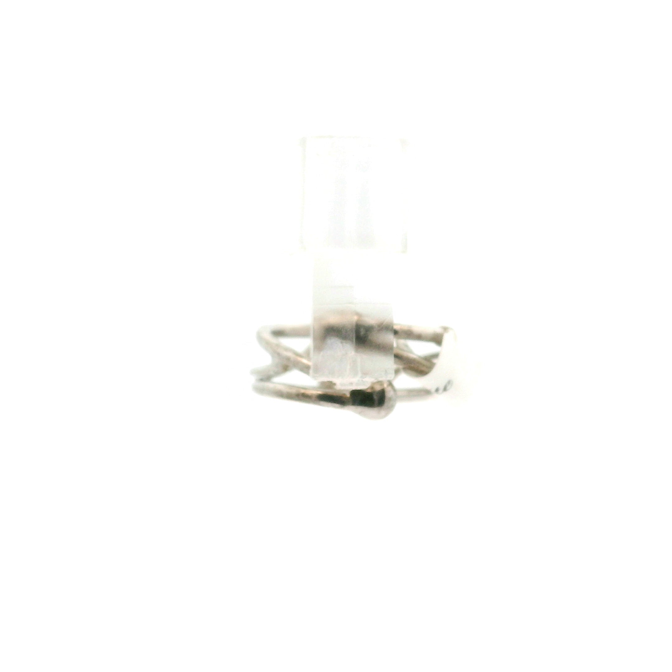 Andalusite Cuff Ring 925 Silver for Divine Connection, Harmony & Spiritual Awareness