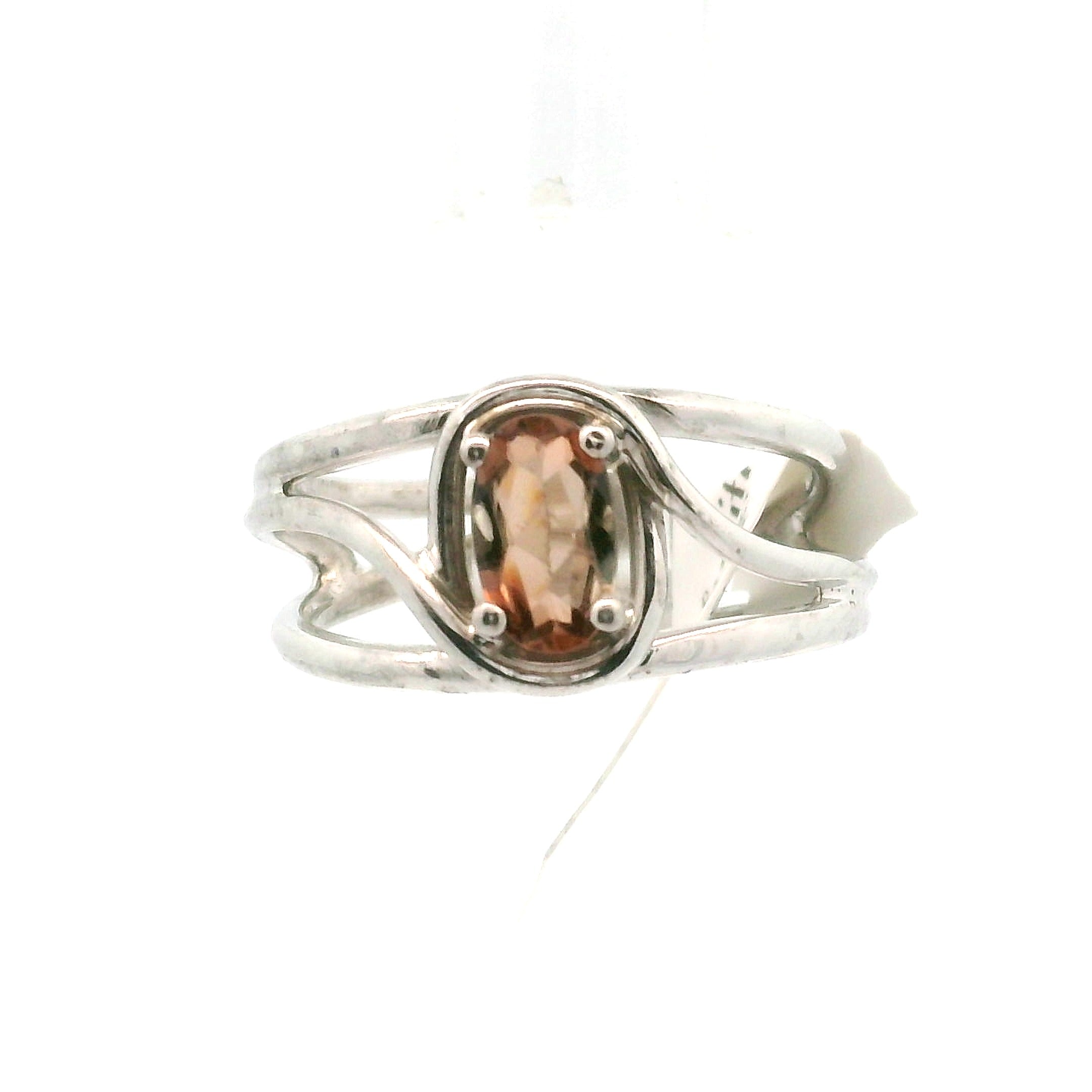 Andalusite Cuff Ring 925 Silver for Divine Connection, Harmony & Spiritual Awareness