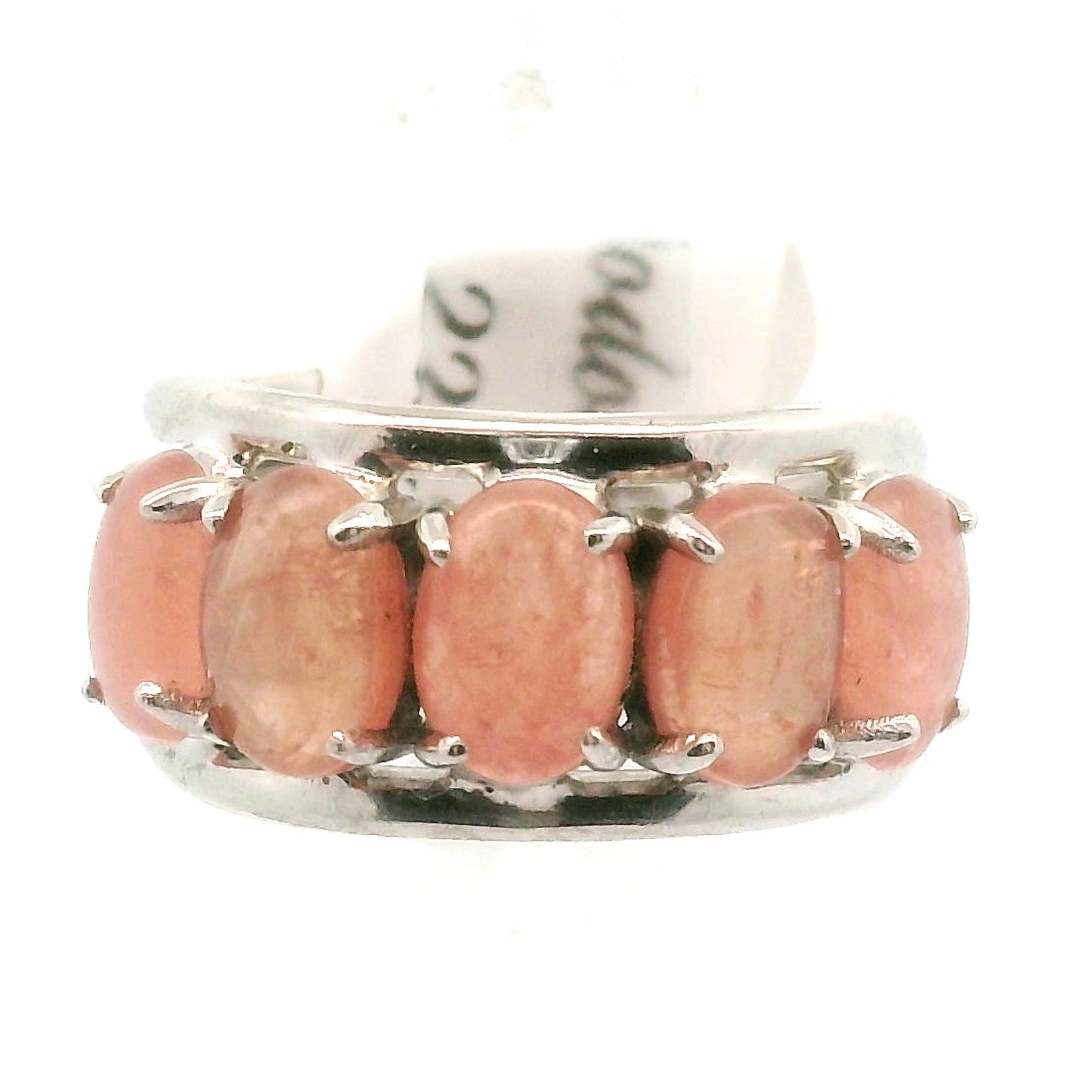 Multi Stone Oval Cut Stacker Cuff Ring .925 Silver for Healing, Intention Setting and Manifesting your Desires
