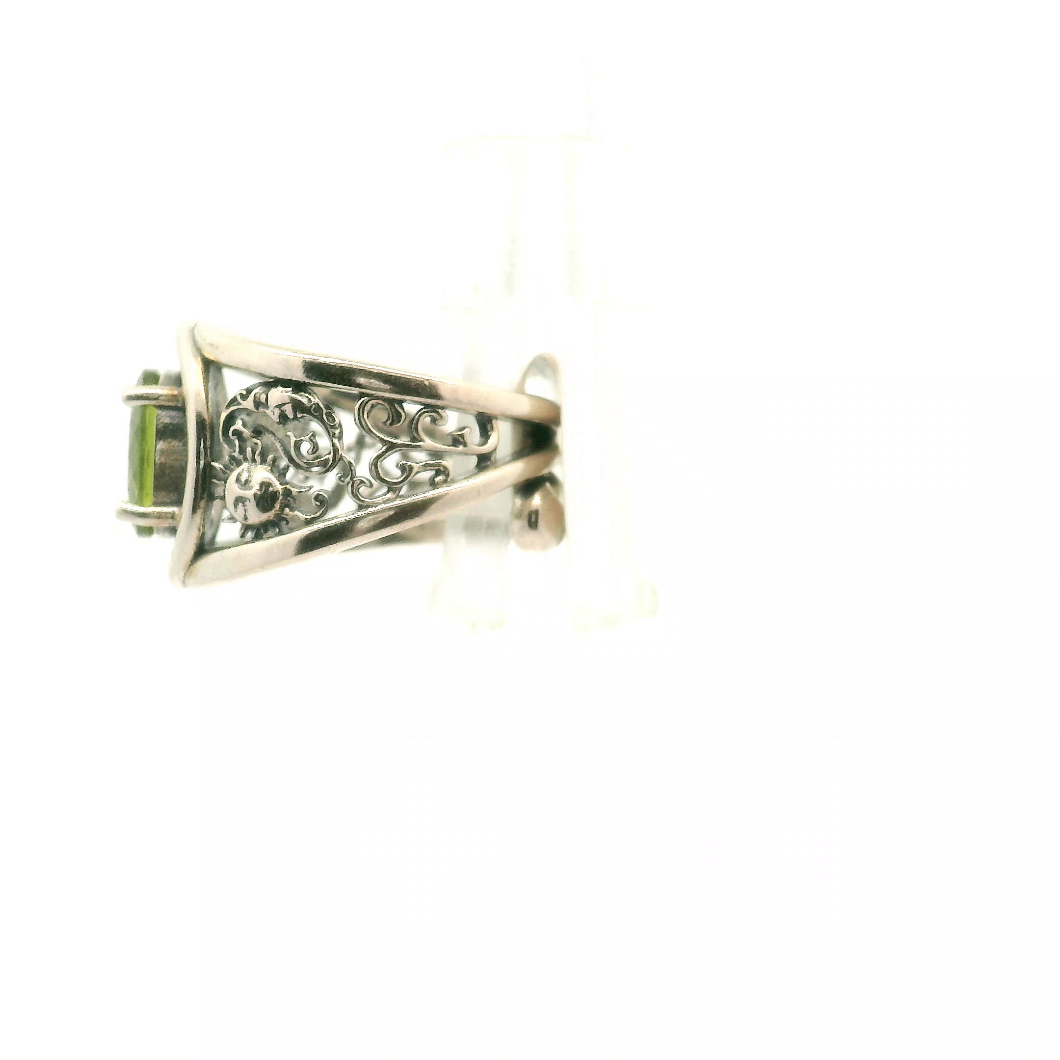Sun And Moon Cuff Ring .925 Silver for Healing, Intention Setting and Manifesting your Desires (Copy)