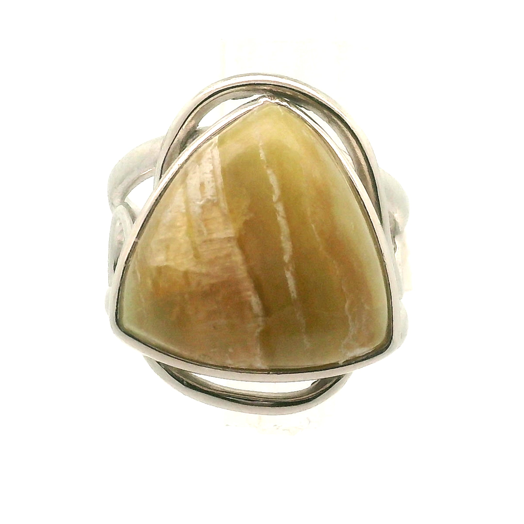 Arizona Pietersite Cuff Ring .925 Silver for Intuition, Transformation and Willpower