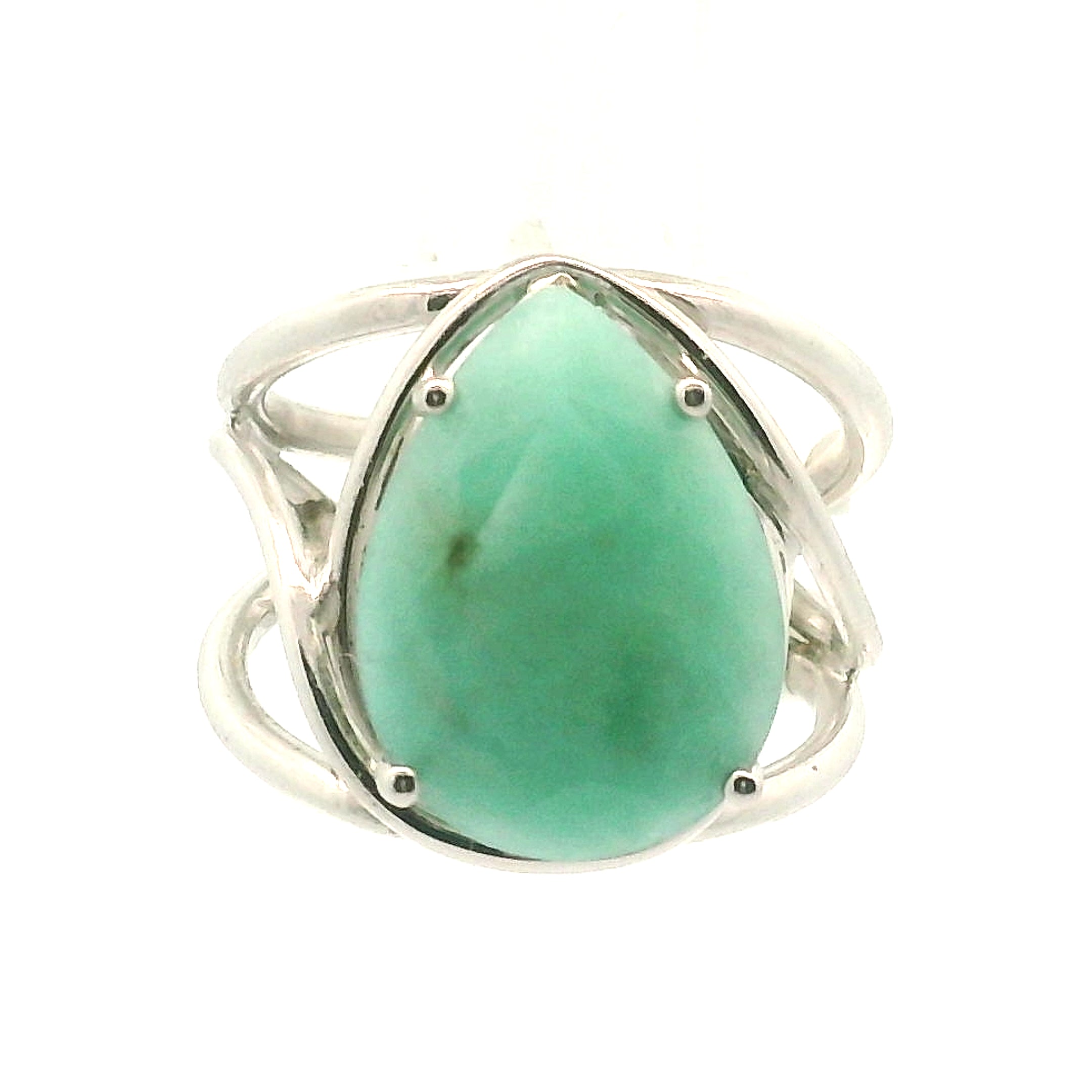 Mtorolite Zimbabwe Faceted Midi Cuff Ring .925 Silver for Emotional Healing, Forgiveness and Reflection