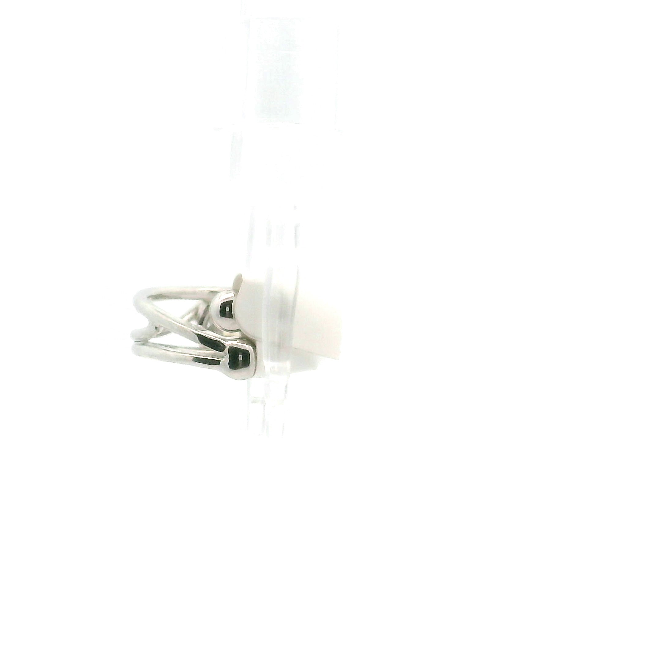 Citrine Star Midi Adjustable Finger Cuff Ring .925 Silver for Abundance, Good Luck and Positivity