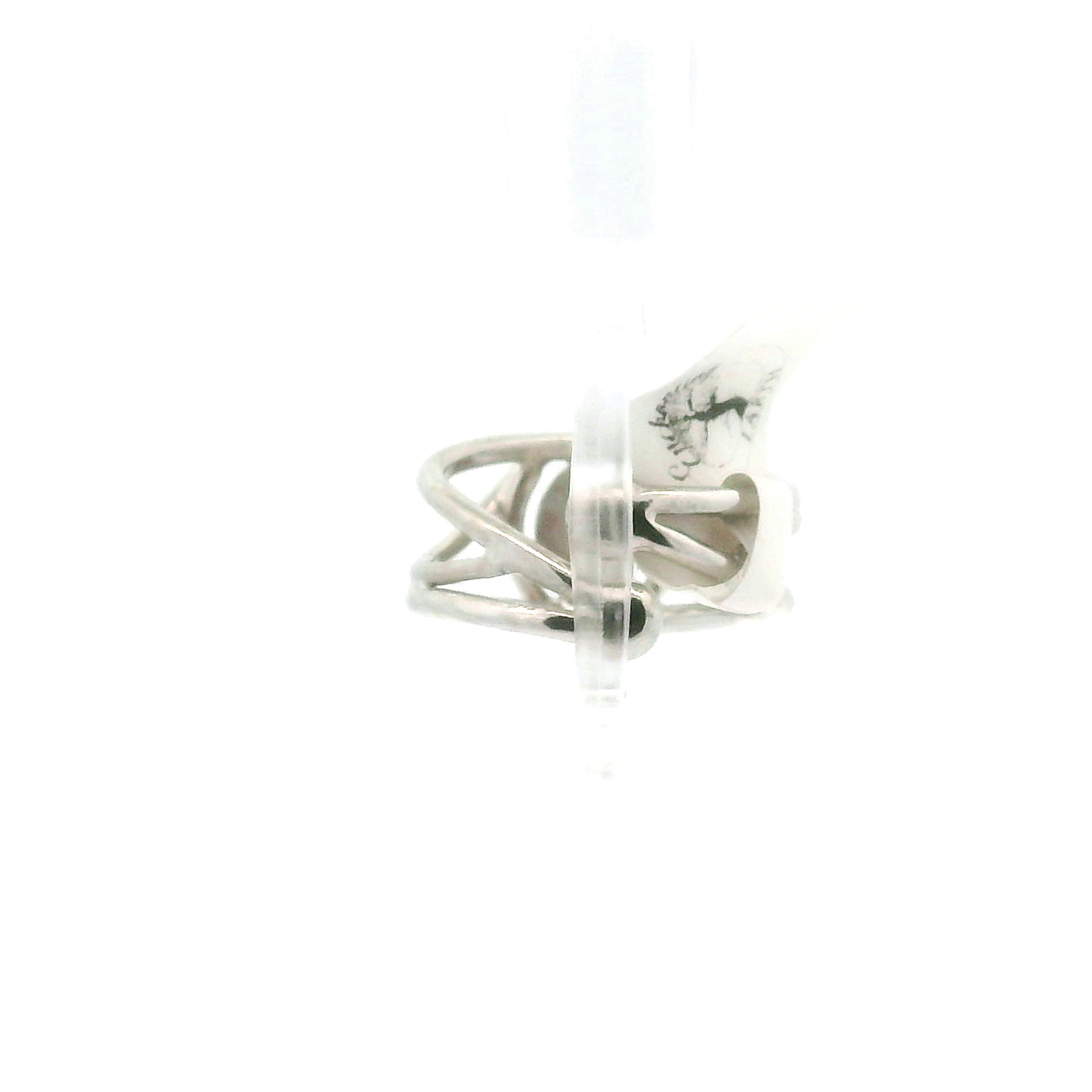 Alexandrite Midi Cuff Ring .925 Silver For Self Recovery, Hope and Encouragement