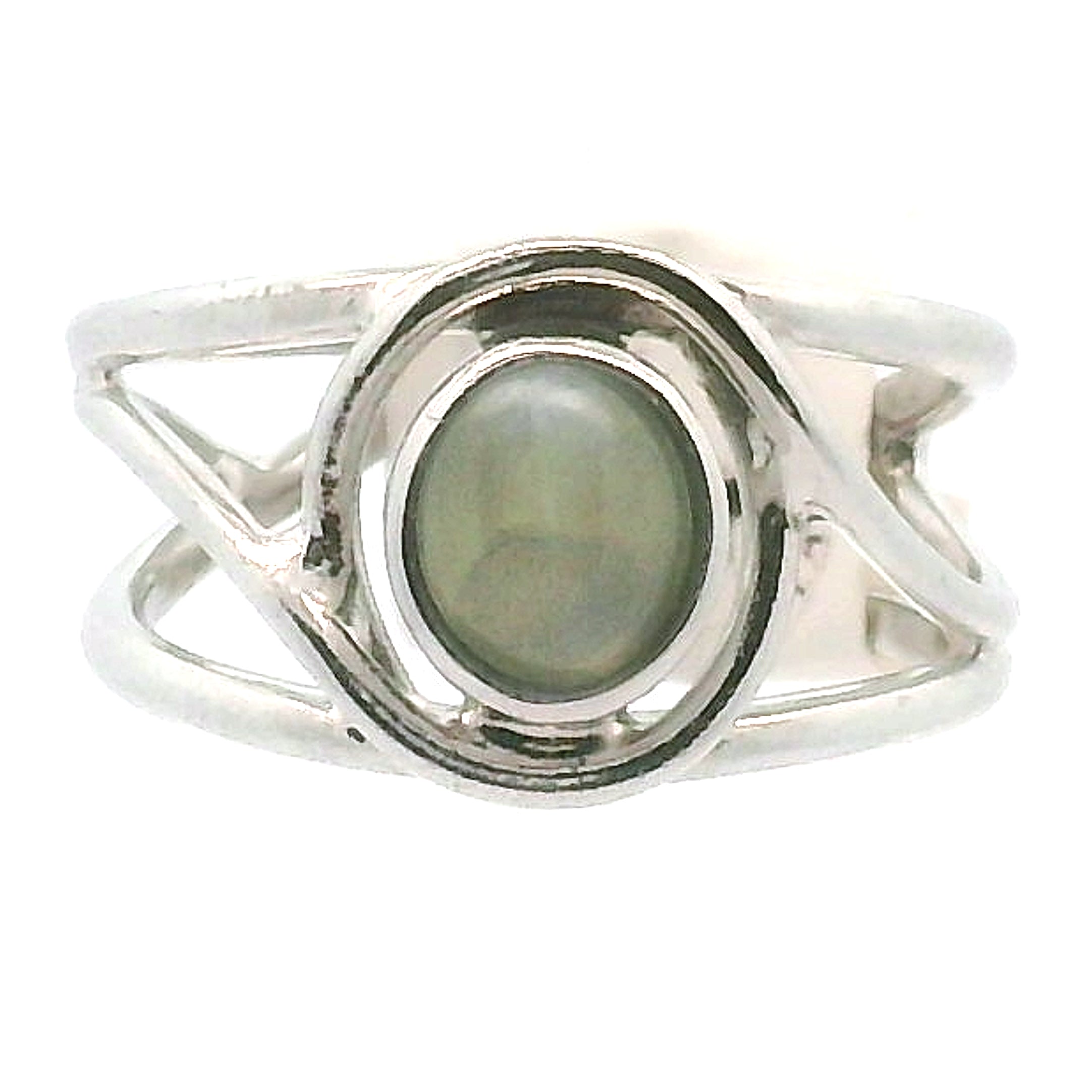 Alexandrite Midi Cuff Ring .925 Silver For Self Recovery, Hope and Encouragement