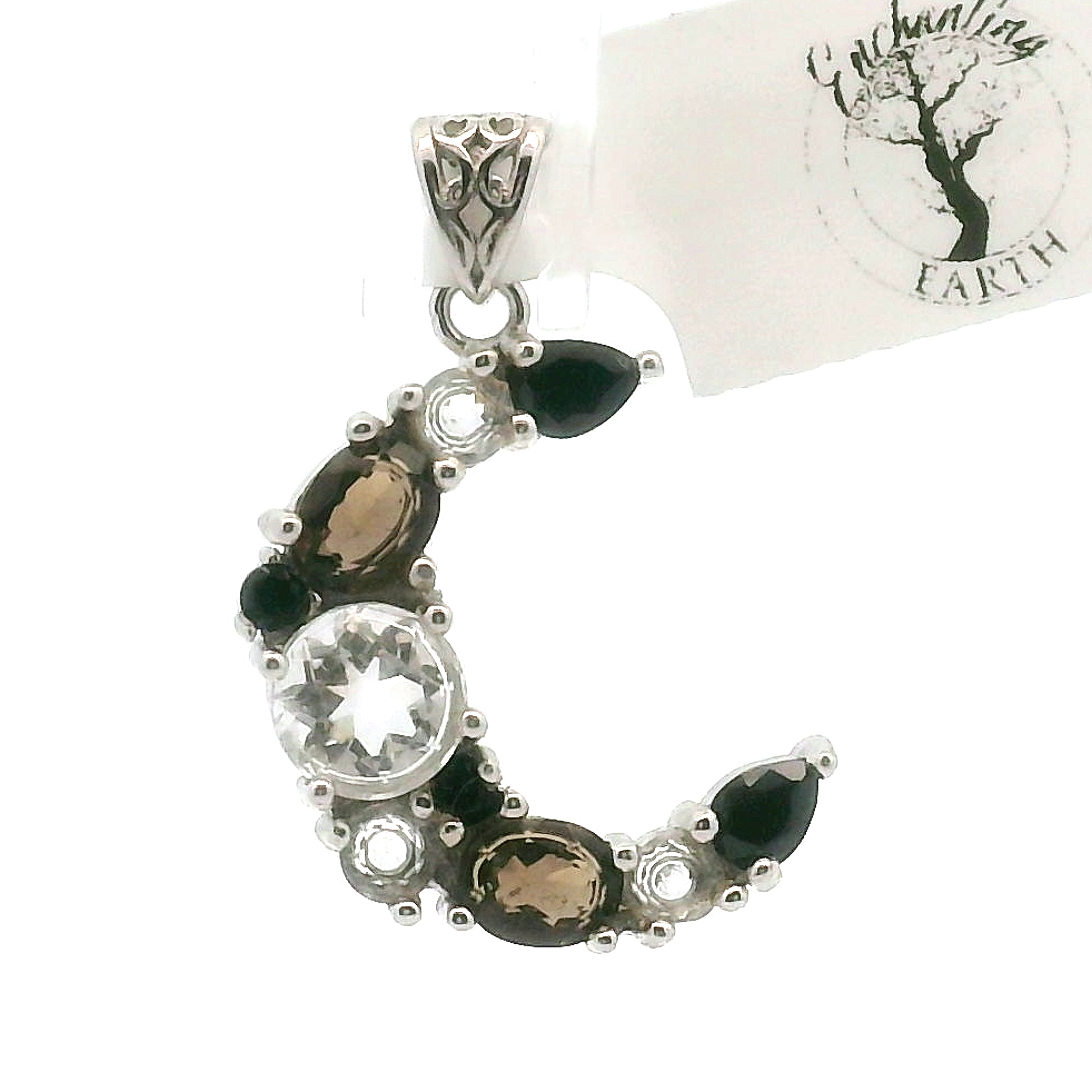 Moon Pendant .925 Silver for Healing, Intention Setting and Manifesting your Desires