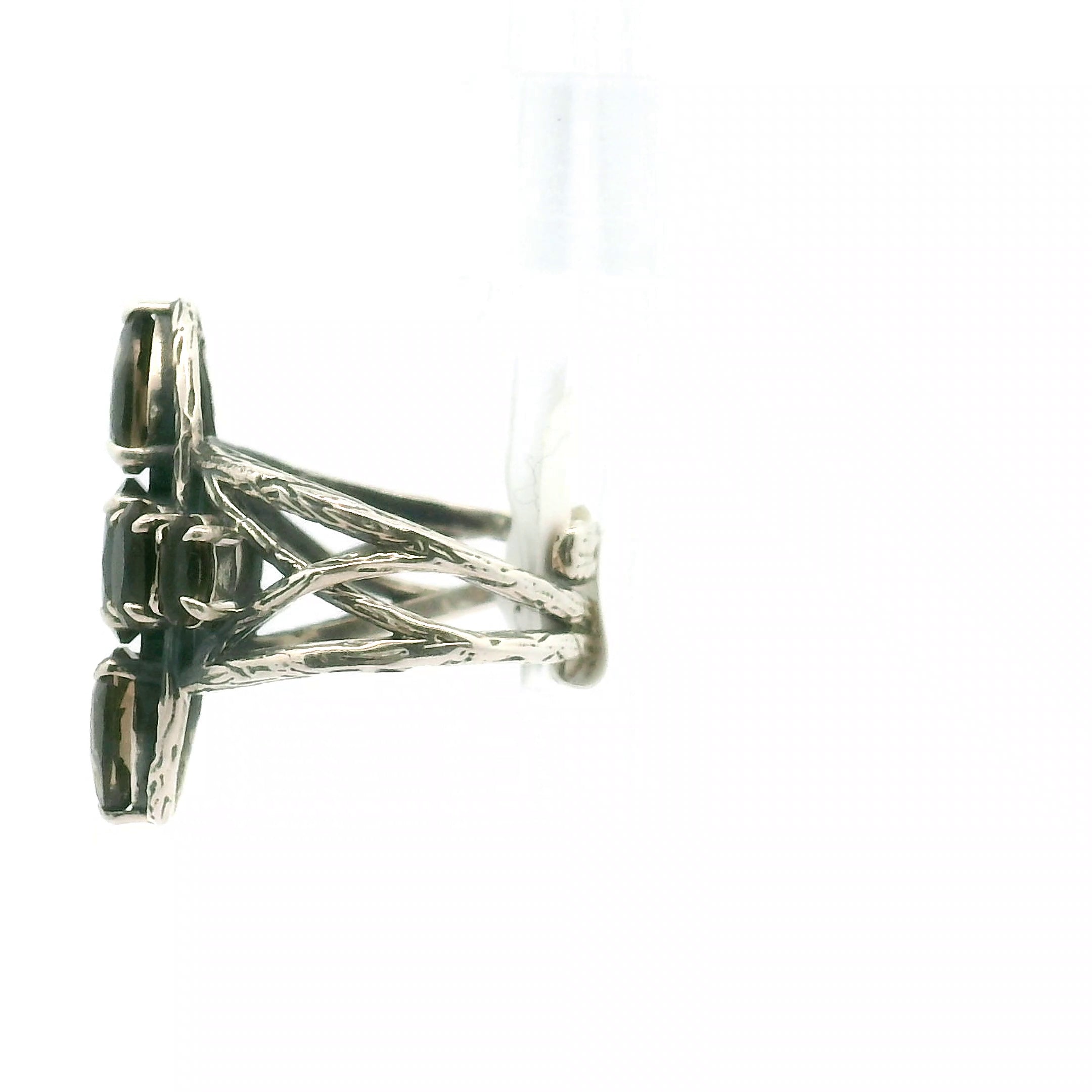 Cross Bad Witch Cuff Ring .925 Silver for Healing, Intention Setting and Manifesting your Desires