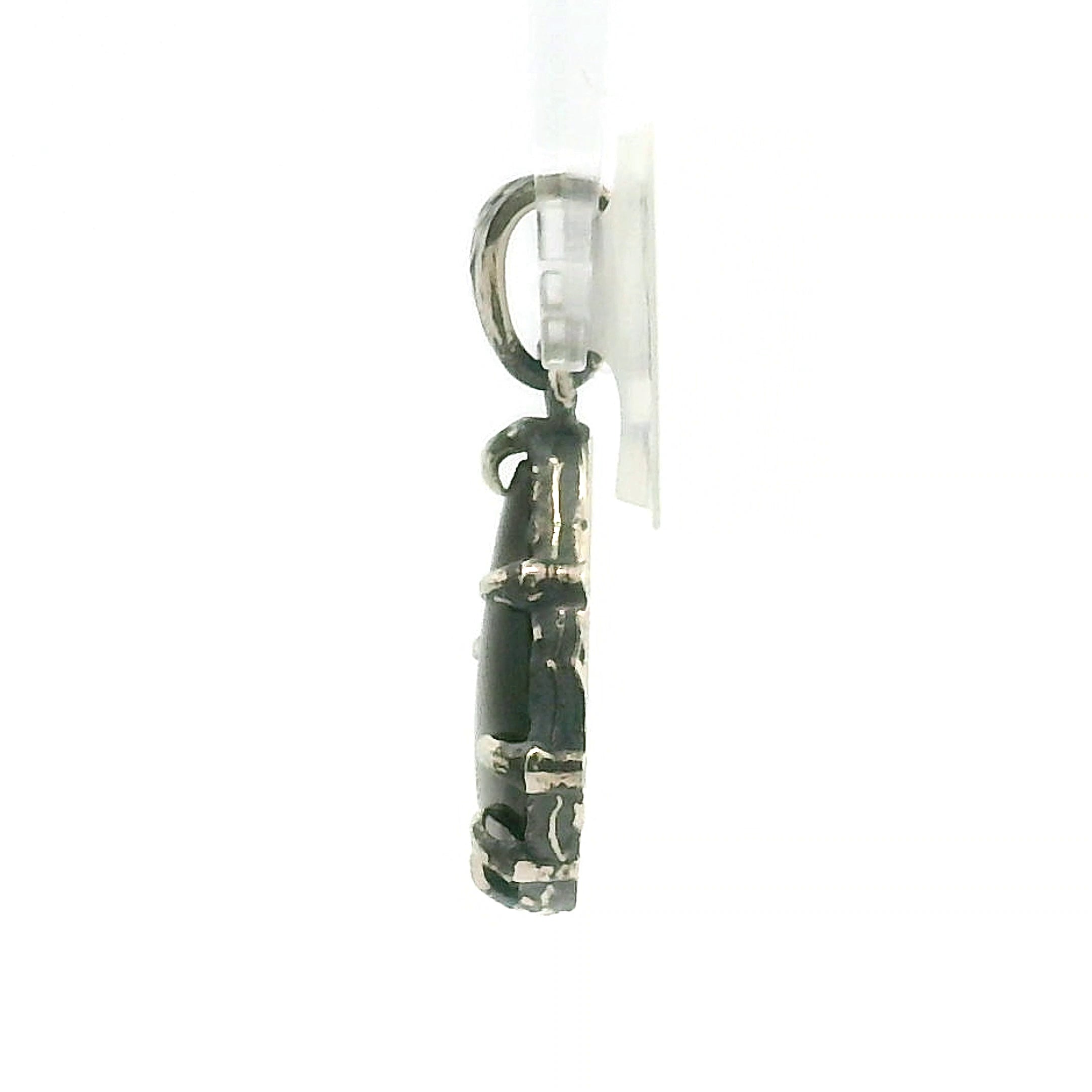 Ammolite Bad Witch Pendant .925 Silver for Transformation and Boosting your Life Force Energy