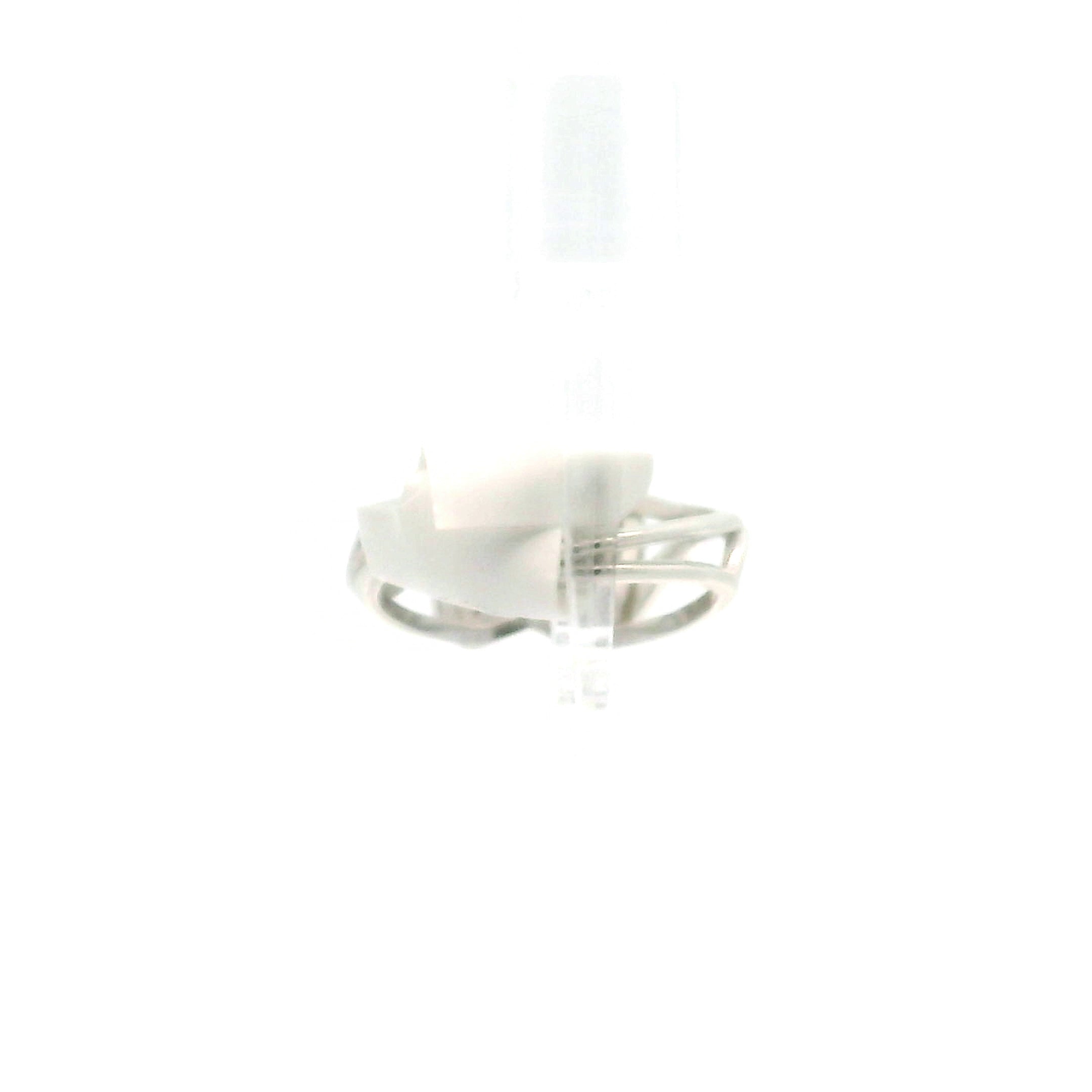 Tanzanite Butterfly Adjustable Cuff Ring .925 Silver for Spiritual Evolution and Elevating Consciousness