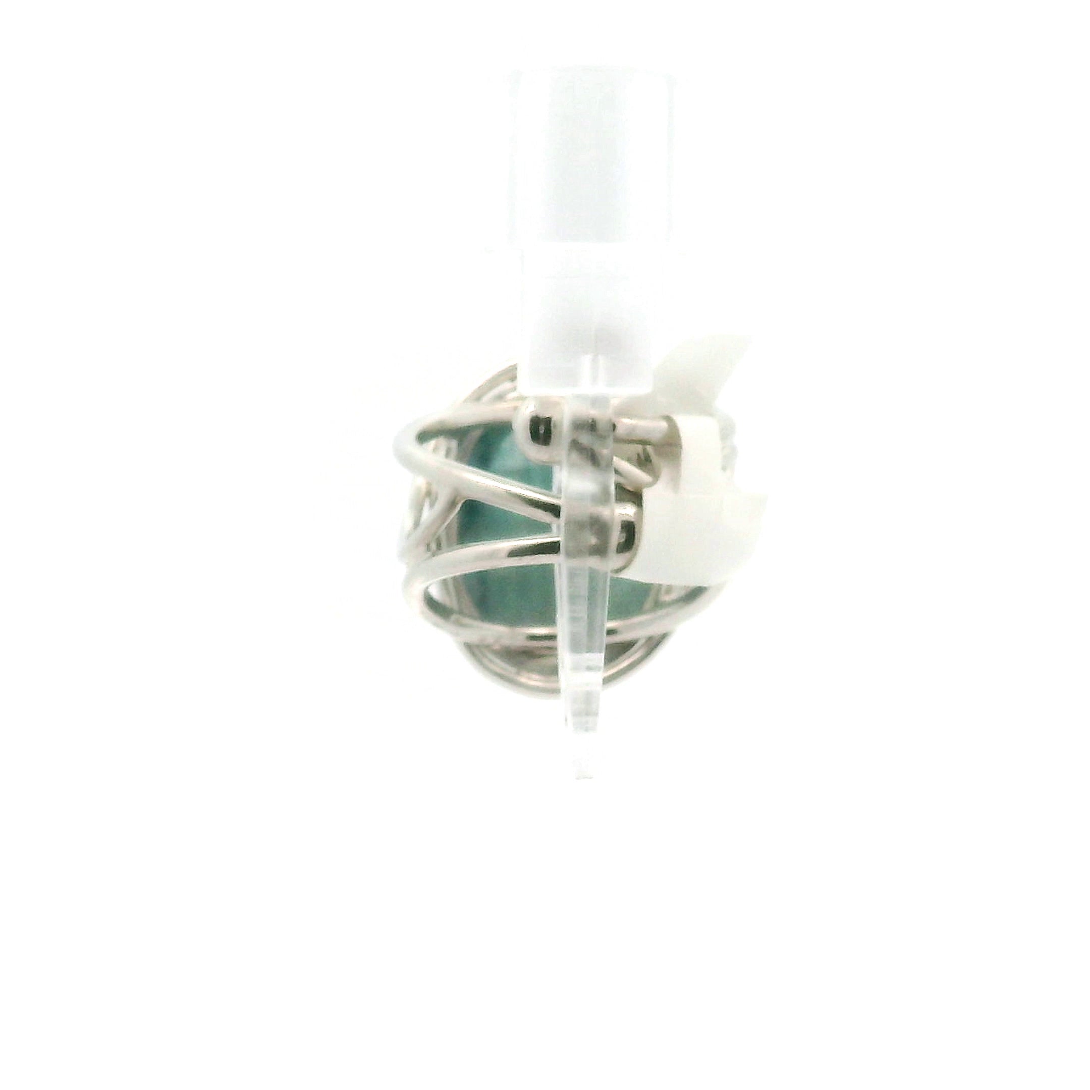 Blue Kyanite + Blue Apatite Cuff Ring .925 Silver for Support on a New Beginning