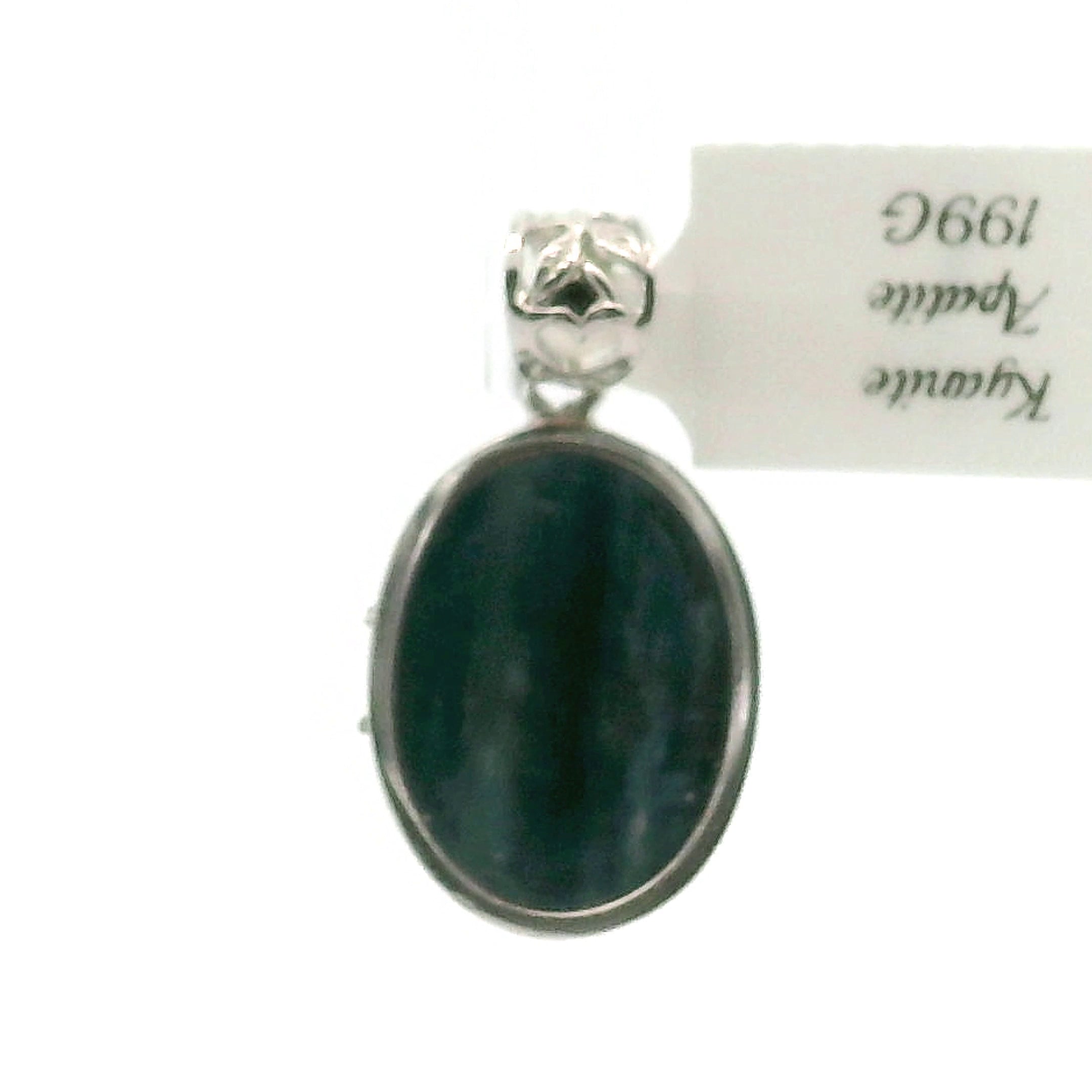 Blue Kyanite + Blue Apatite Pendant .925 Silver for Support on a New Beginning