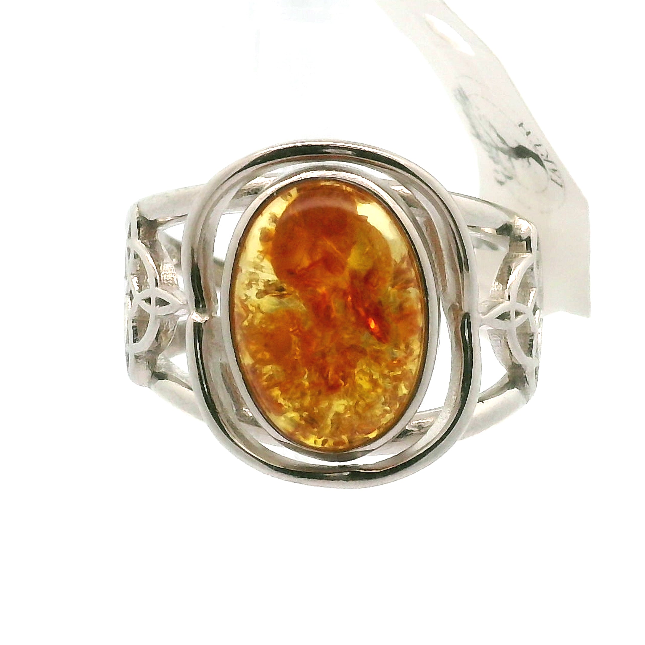 Witches Knot Cuff Ring 925 Silver for Protection, Magic and Connection to Nature